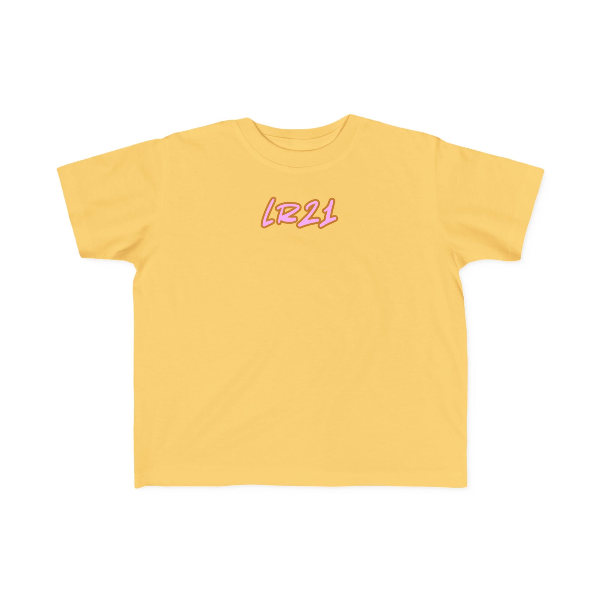 Toddler Tee — 'Reynolds 21' Pink Retro