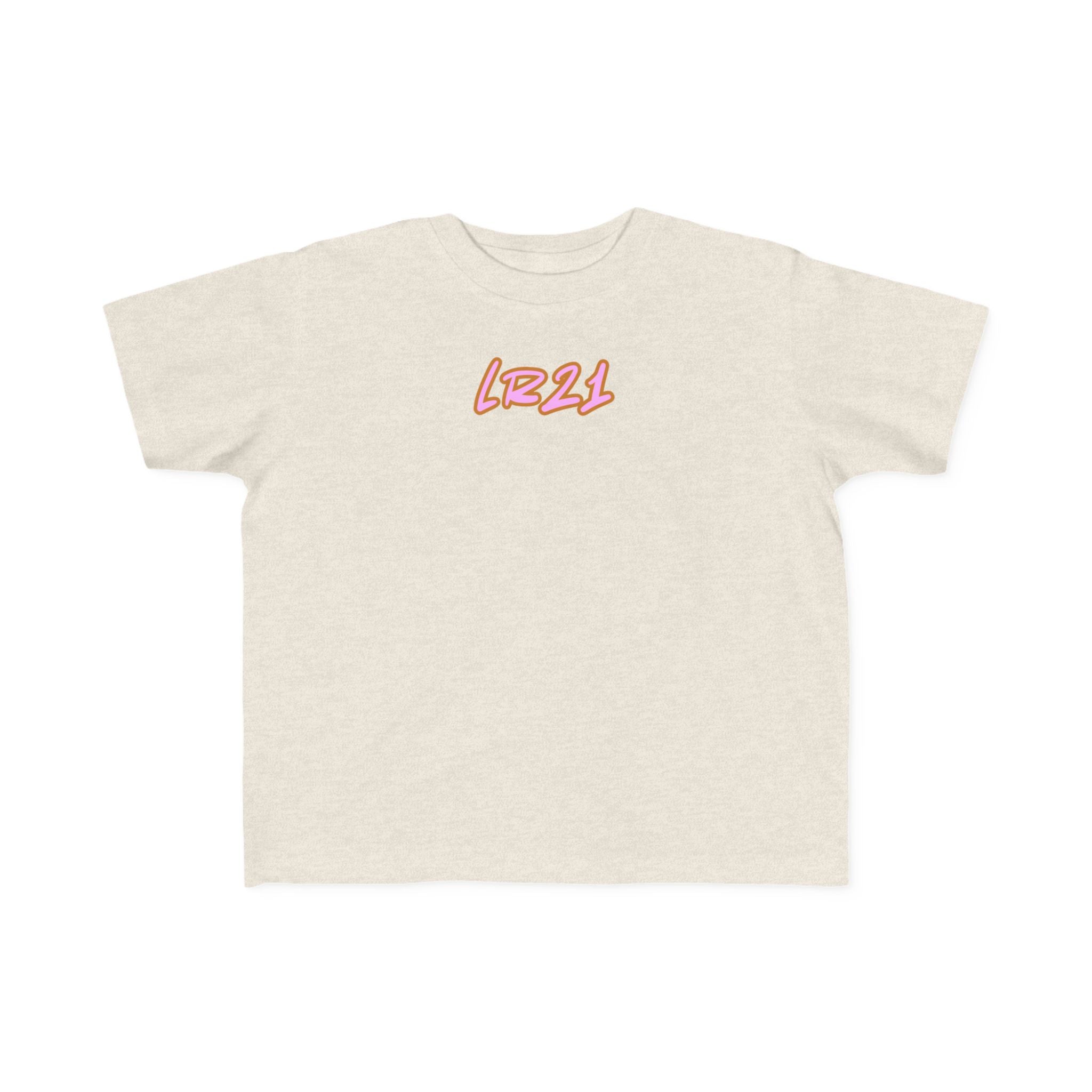 Toddler Tee — 'Reynolds 21' Pink Retro