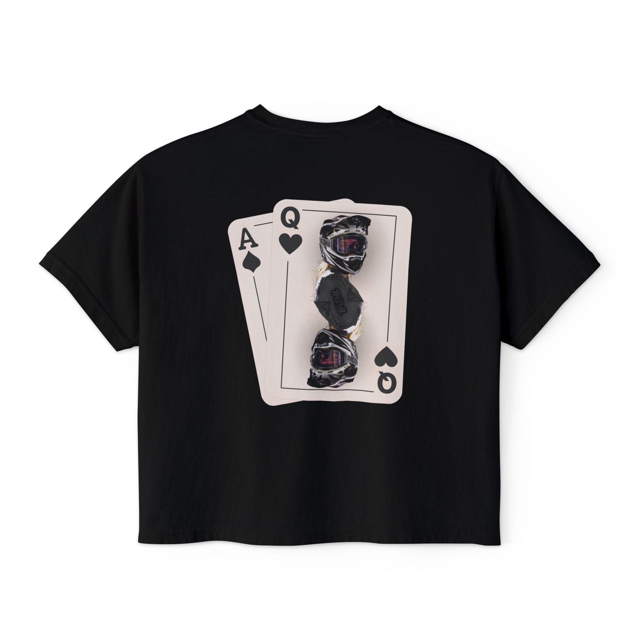 Queen of Hearts Boxy Tee