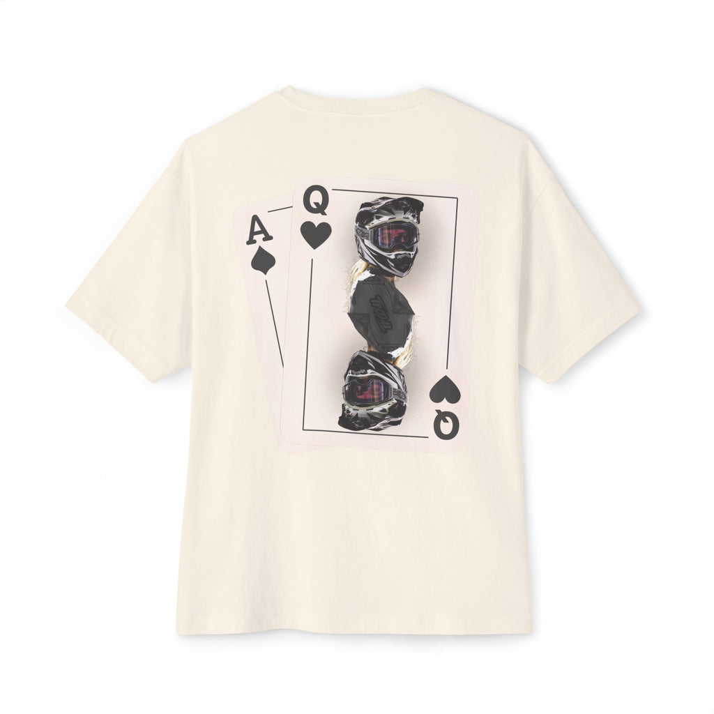 Black Queen of Hearts Boxy Tee