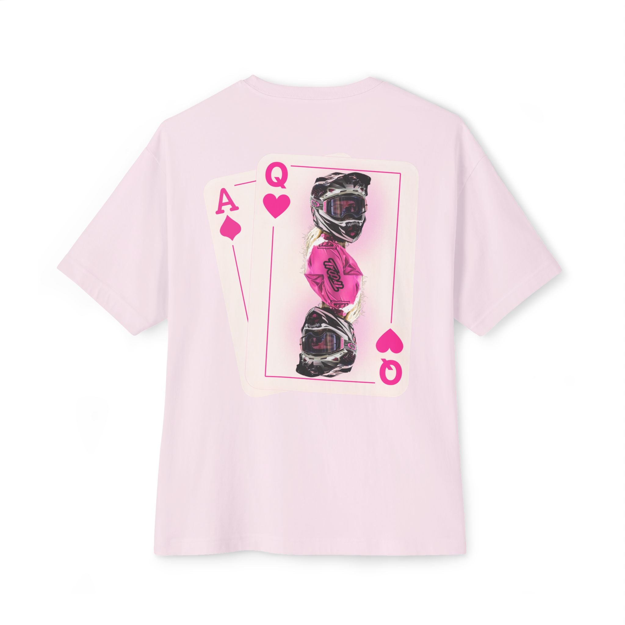 Pink Queen of Hearts Boxy Tee
