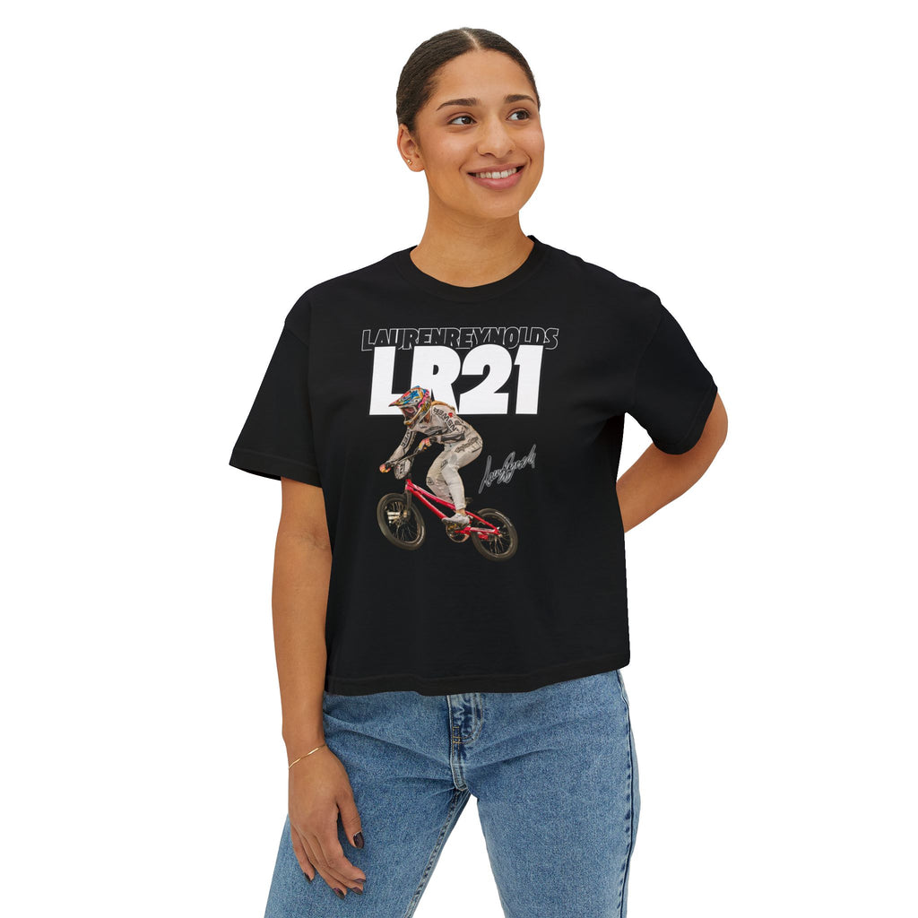 Womens Boxy LR21 Tee