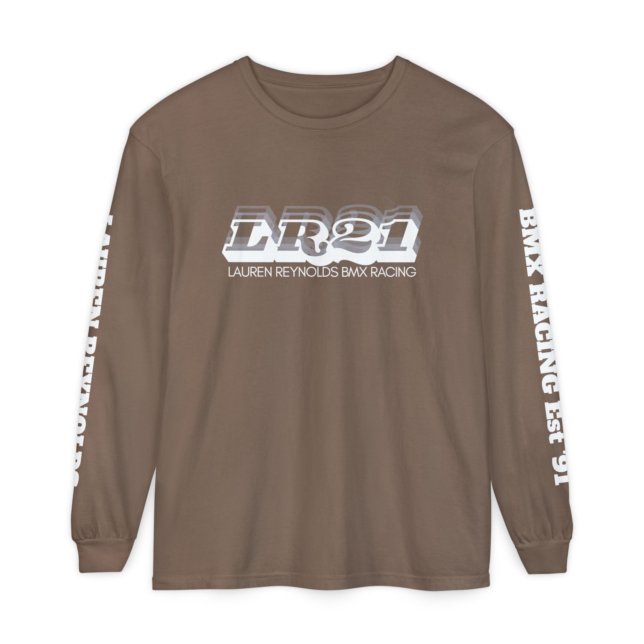 LR21 BMX Racing Long Sleeve Tee - Dark