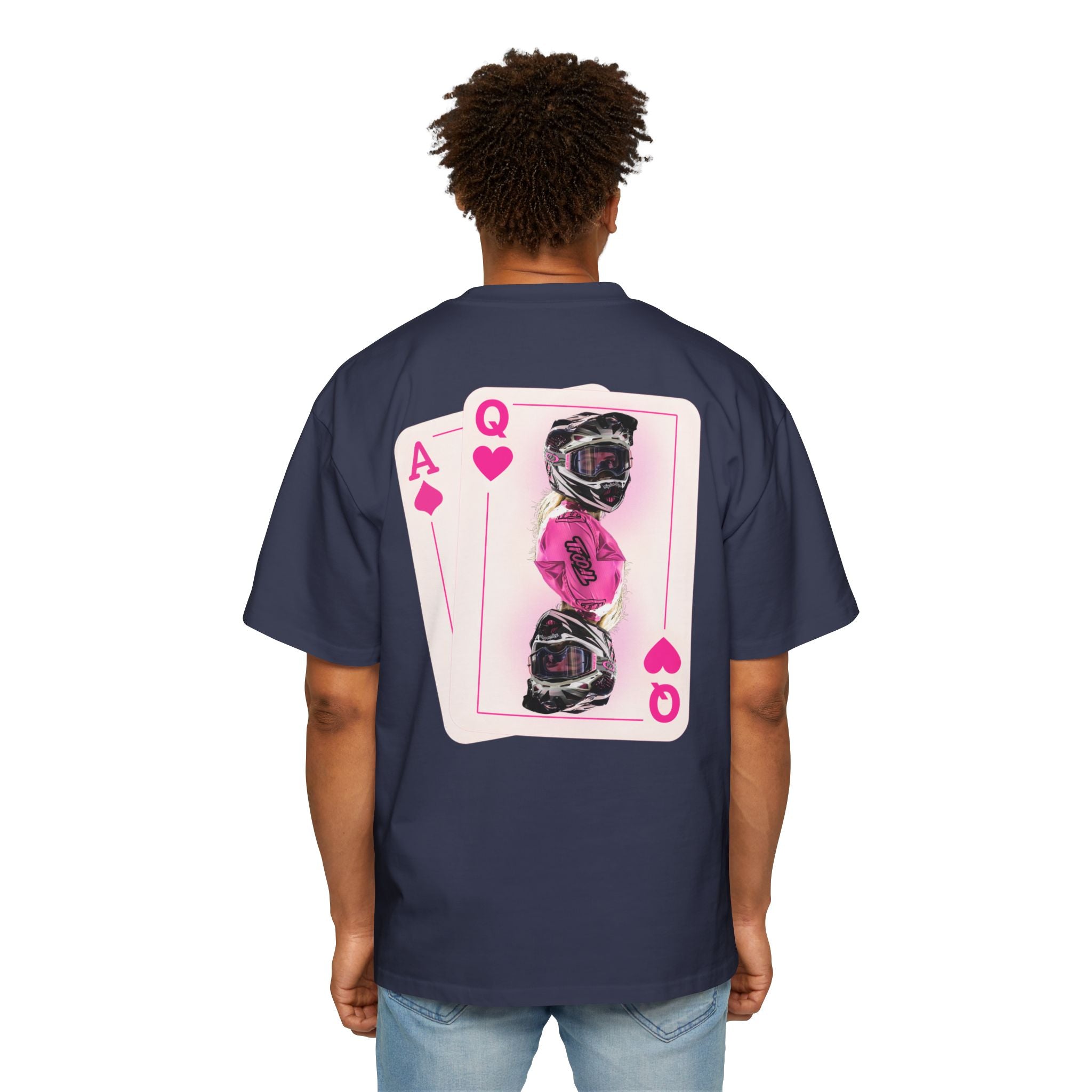 Queen of Hearts Blackjack Tee