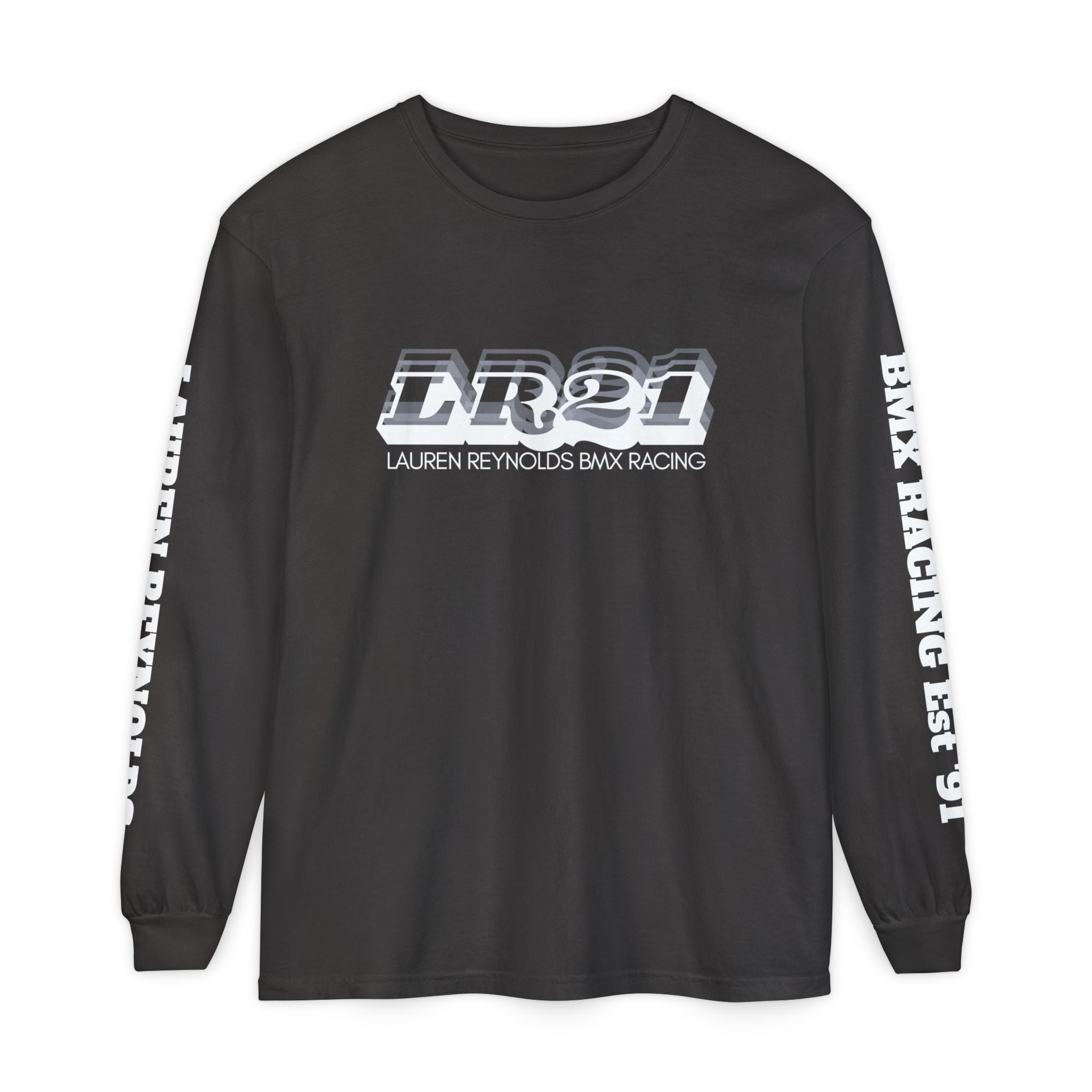 LR21 BMX Racing Long Sleeve Tee - Dark