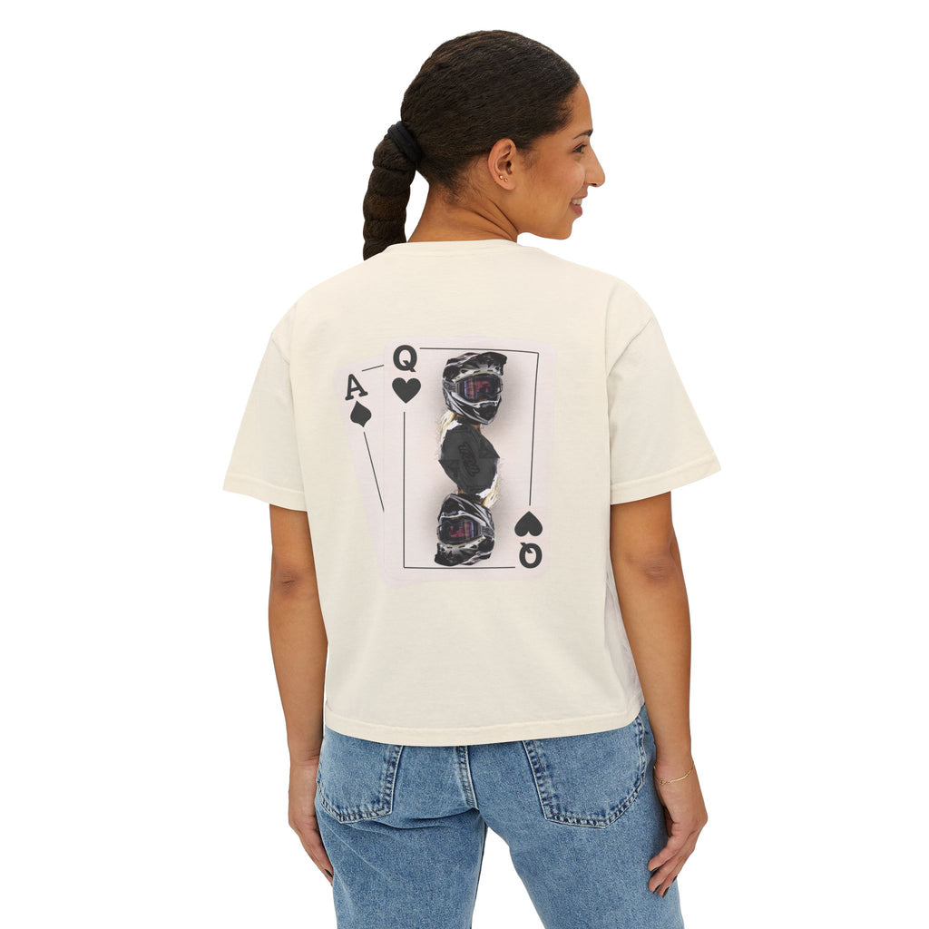 Queen of Hearts Boxy Tee