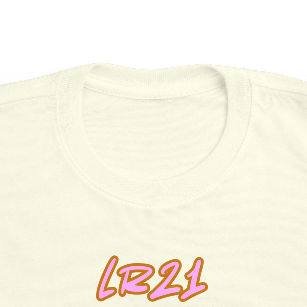 Toddler Tee — 'Reynolds 21' Pink Retro