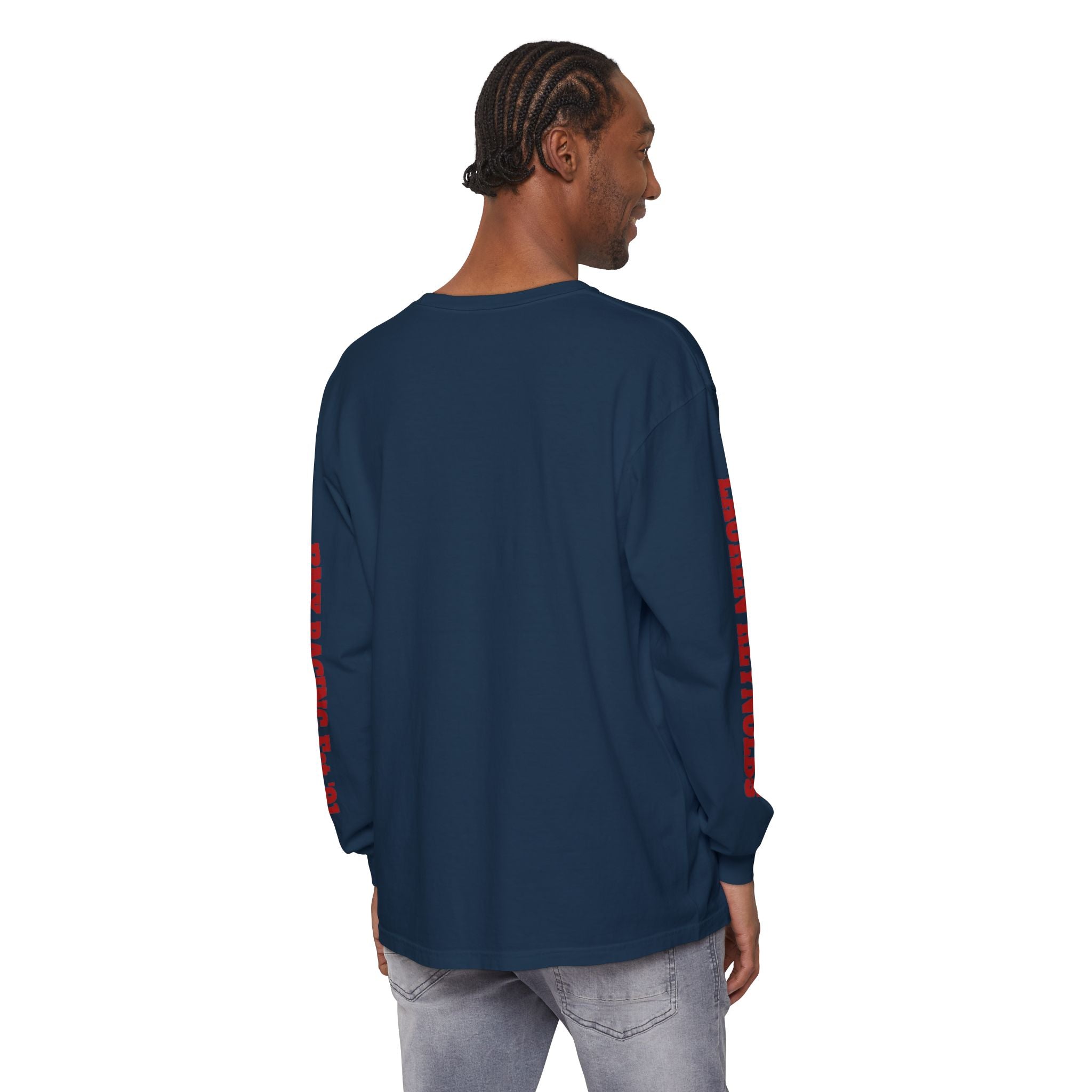 LR21 BMX Racing Long Sleeve Tee Red