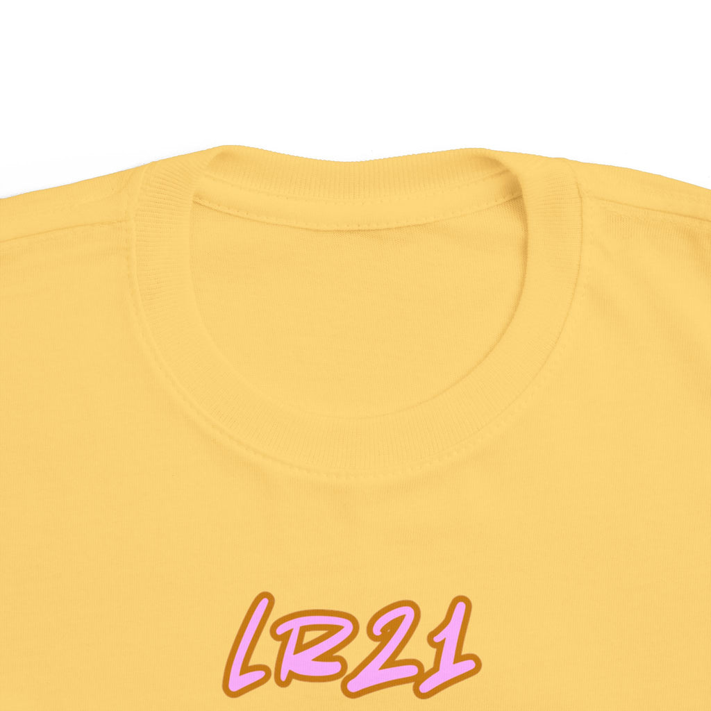 Toddler Tee — 'Reynolds 21' Pink Retro