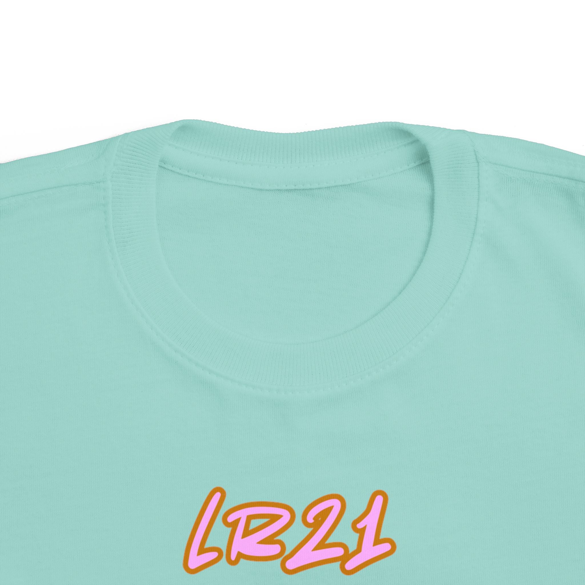 Toddler Tee — 'Reynolds 21' Pink Retro