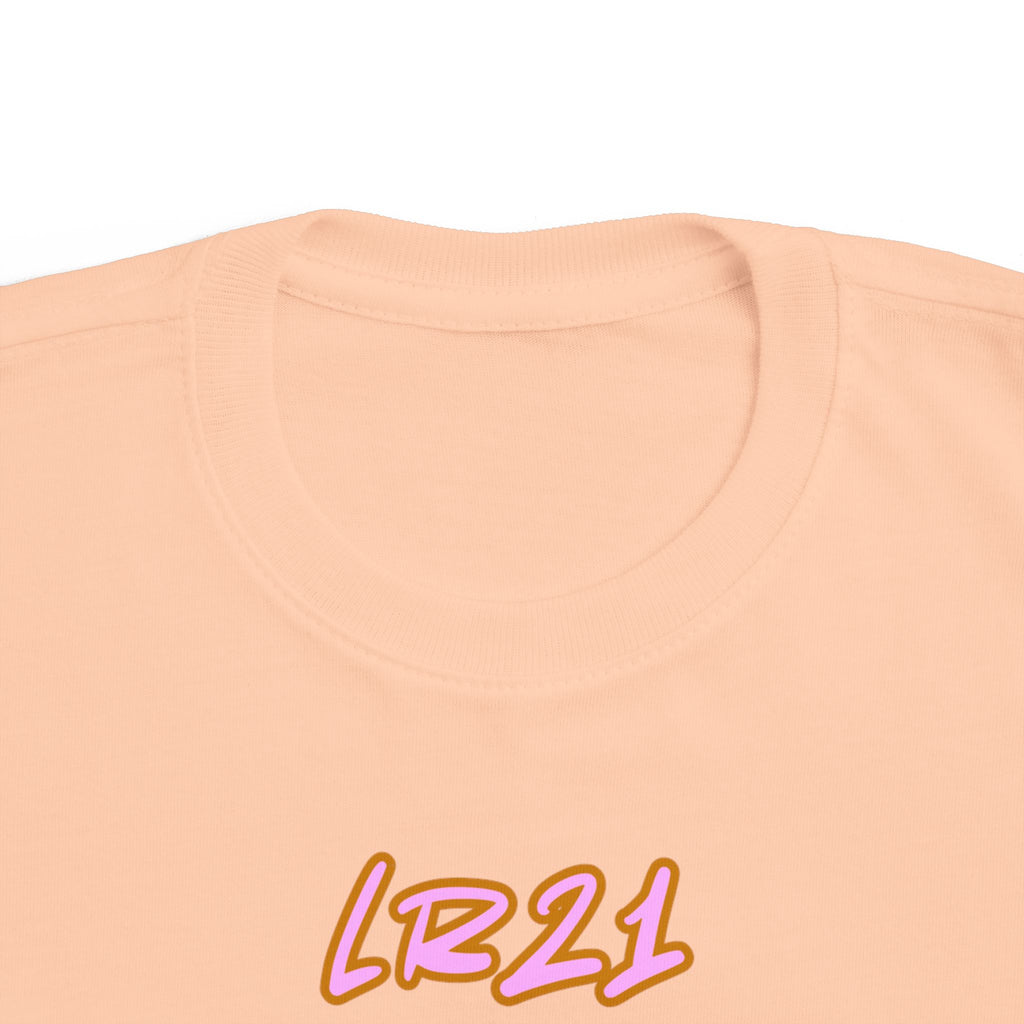 Toddler Tee — 'Reynolds 21' Pink Retro