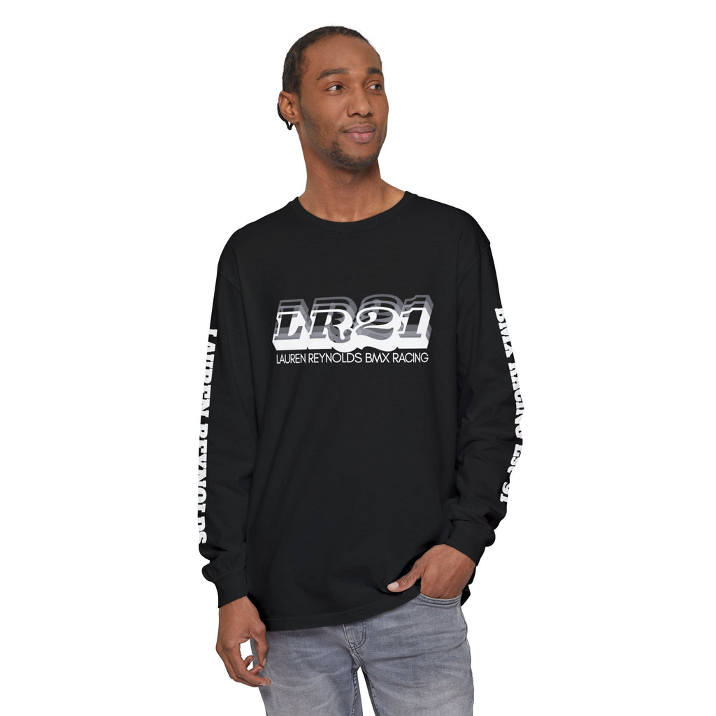 LR21 BMX Racing Long Sleeve Tee - Dark