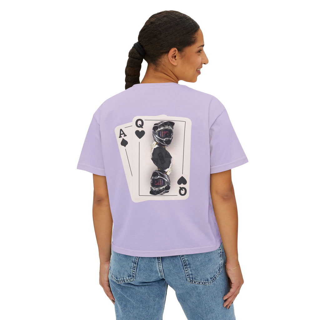 Queen of Hearts Boxy Tee