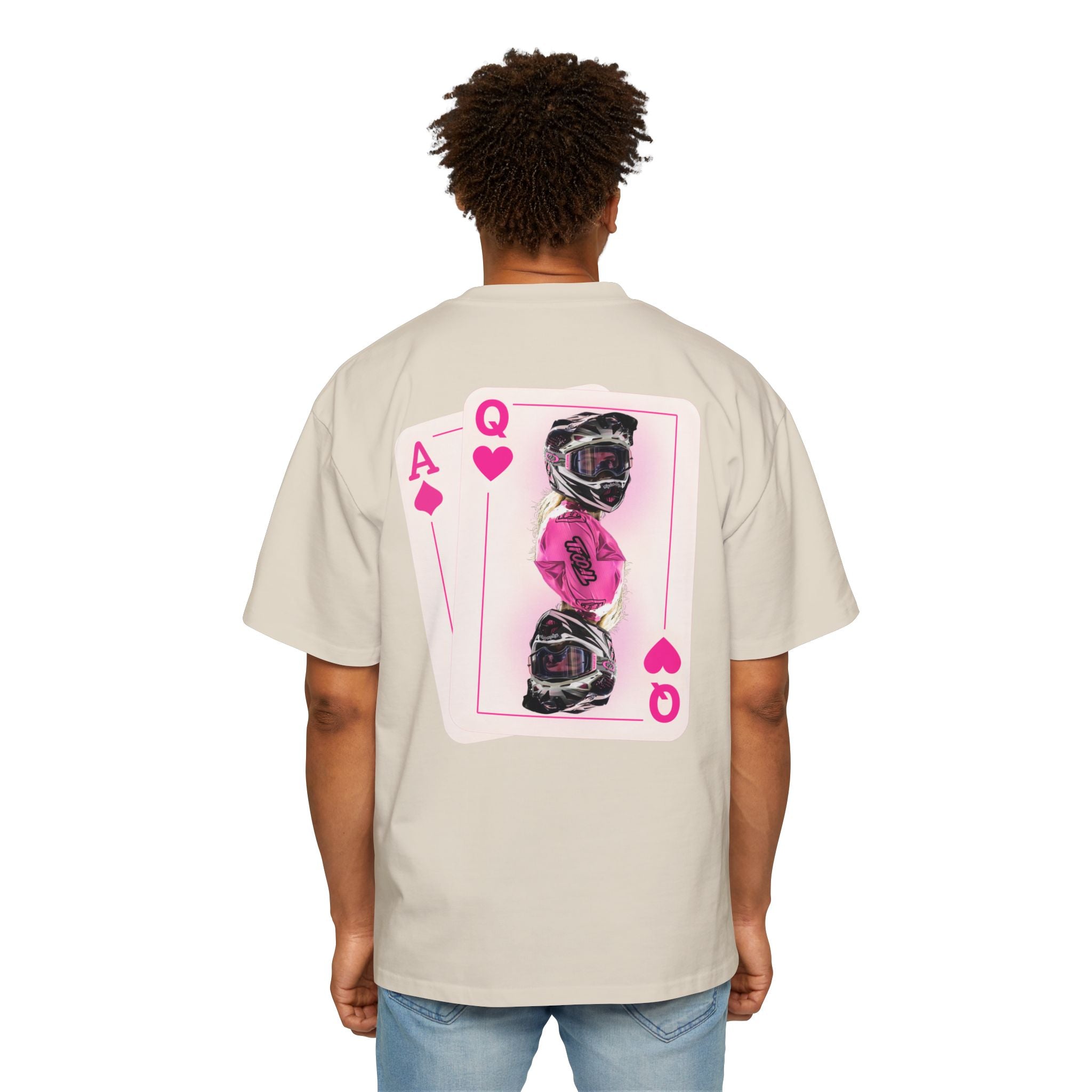 Queen of Hearts Blackjack Tee