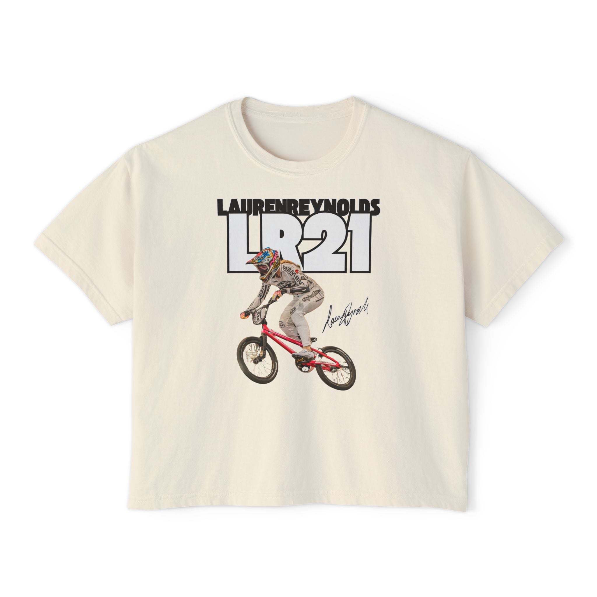 Womens Boxy LR21 Tee