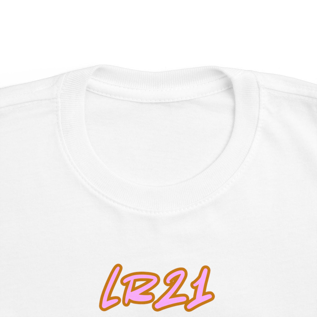 Toddler Tee — 'Reynolds 21' Pink Retro