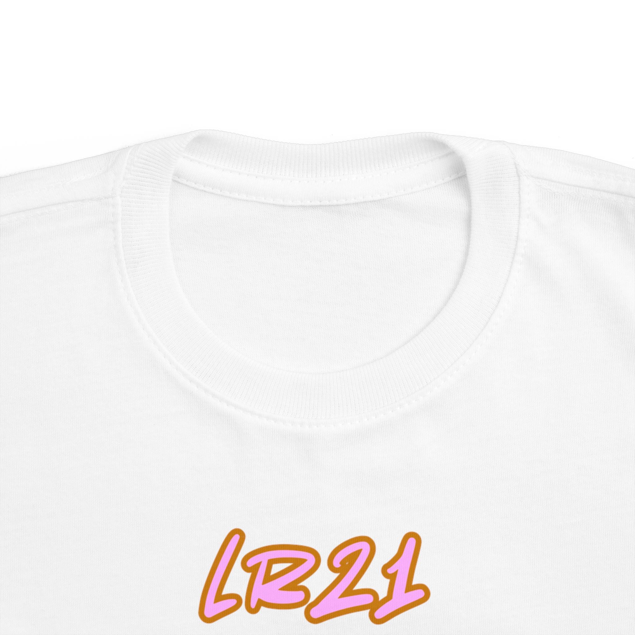 Toddler Tee — 'Reynolds 21' Pink Retro