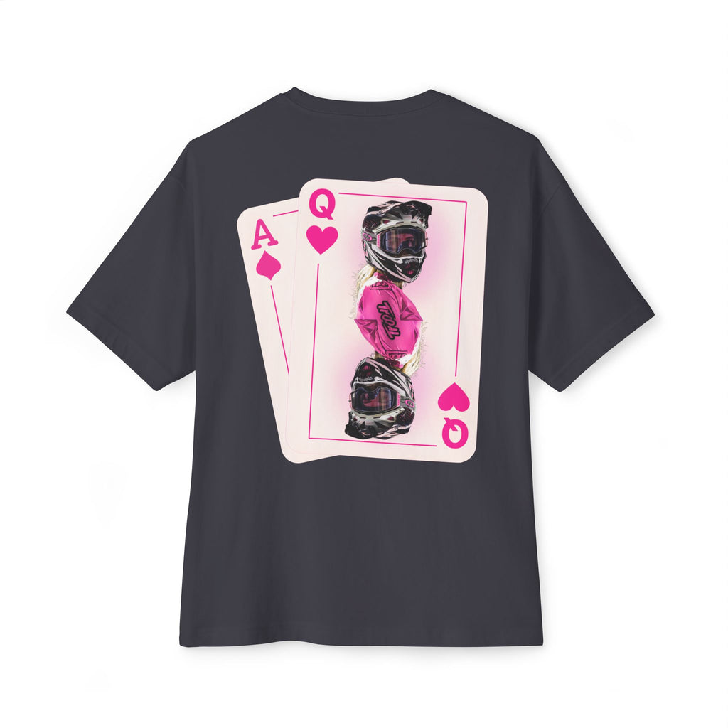 Pink Queen of Hearts Boxy Tee