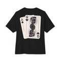 Black Queen of Hearts Boxy Tee