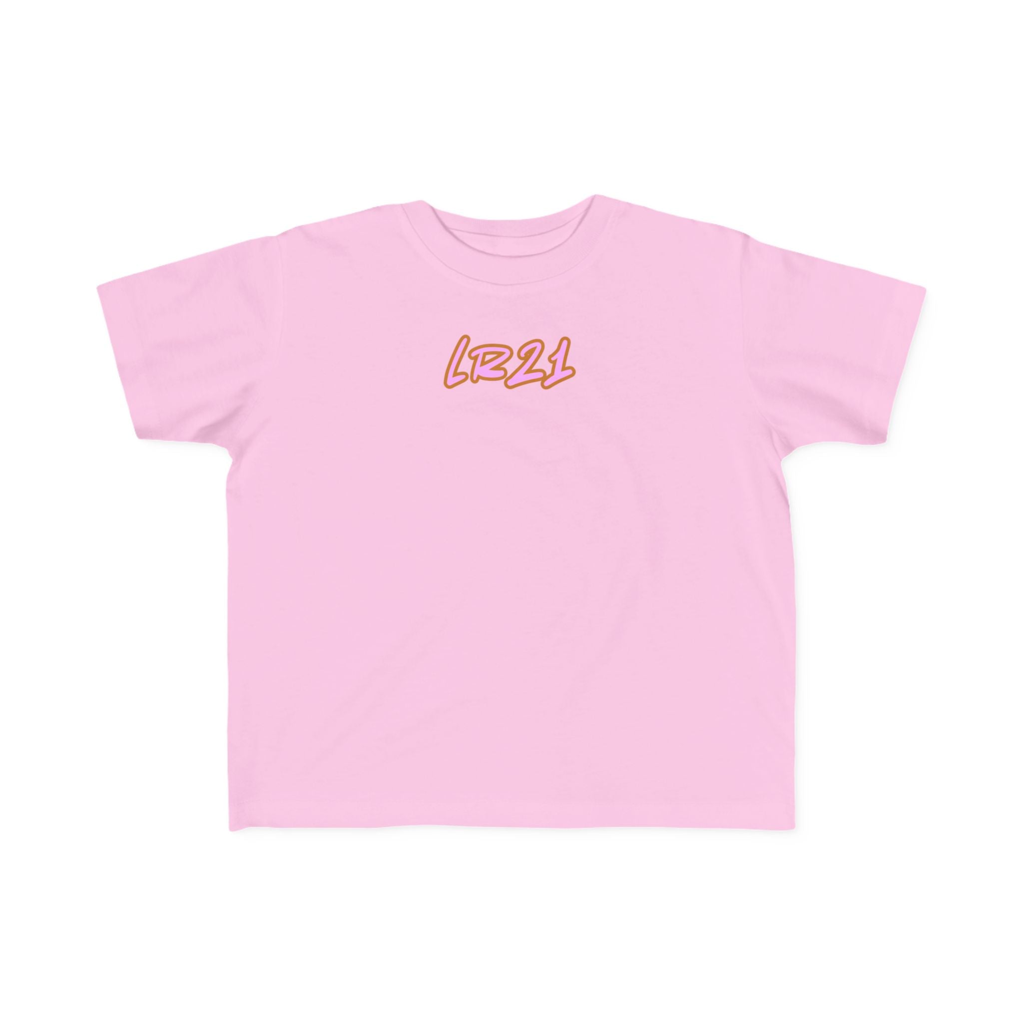 Toddler Tee — 'Reynolds 21' Pink Retro