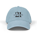 Embroidered Denim Baseball Cap