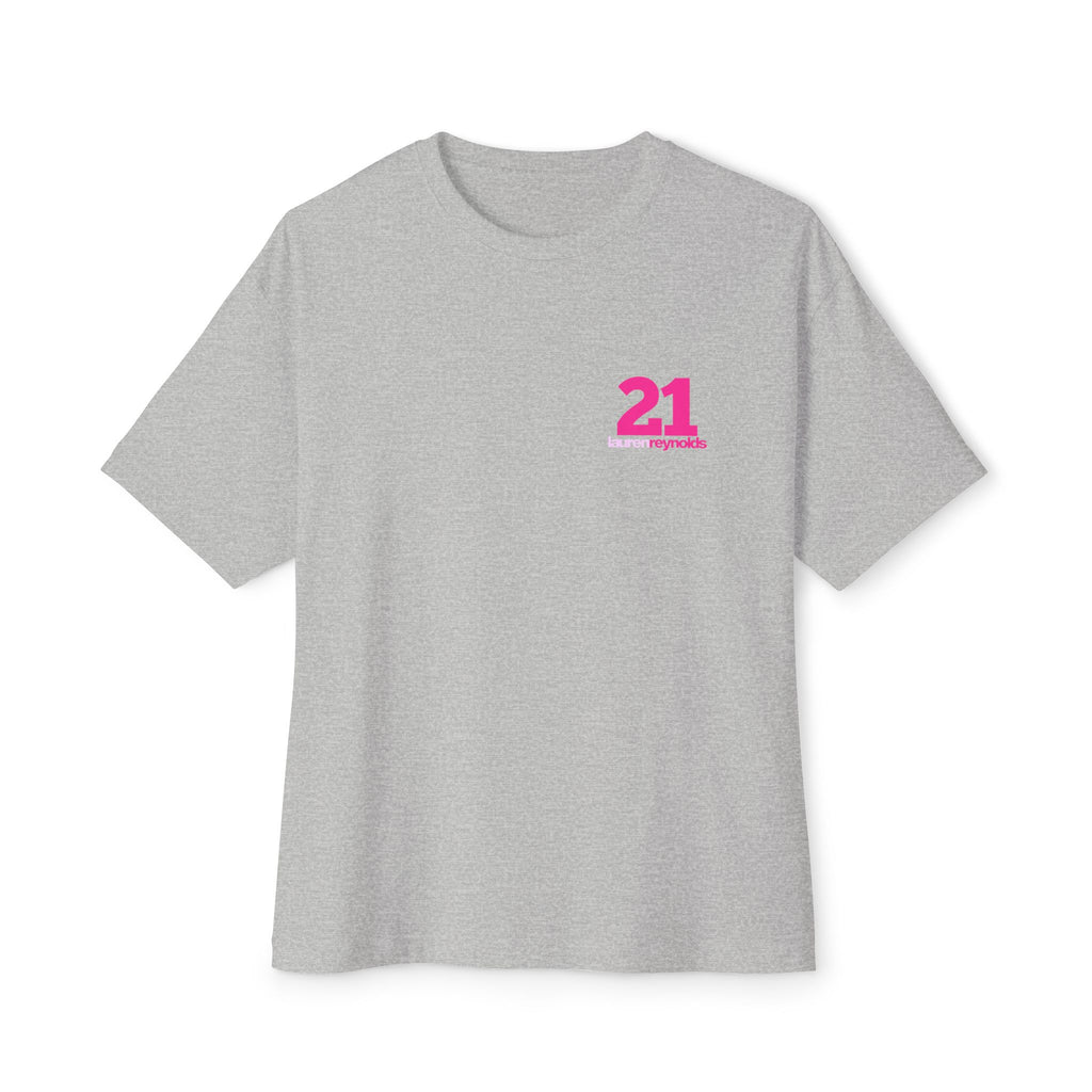 Pink Queen of Hearts Boxy Tee