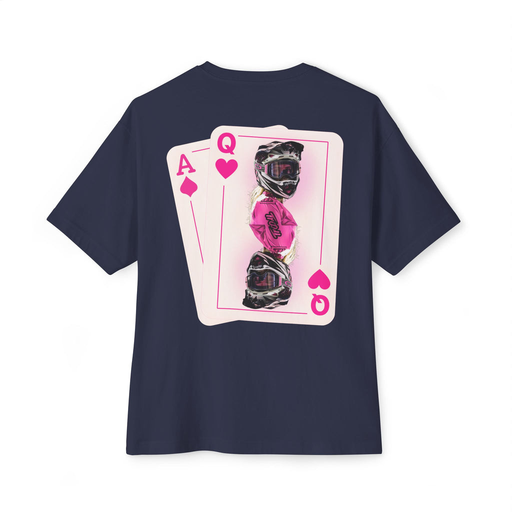 Pink Queen of Hearts Boxy Tee