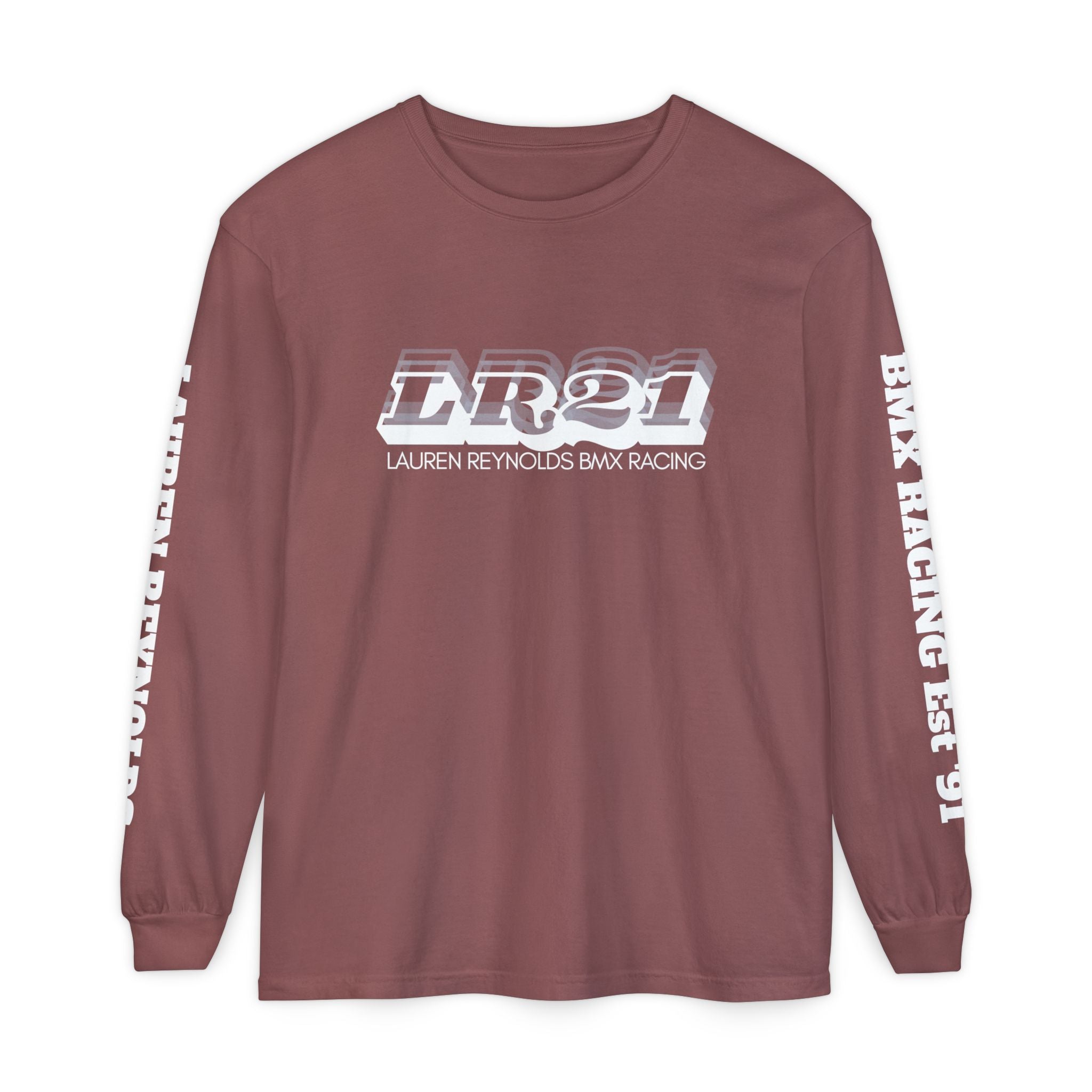 LR21 BMX Racing Long Sleeve Tee - Dark