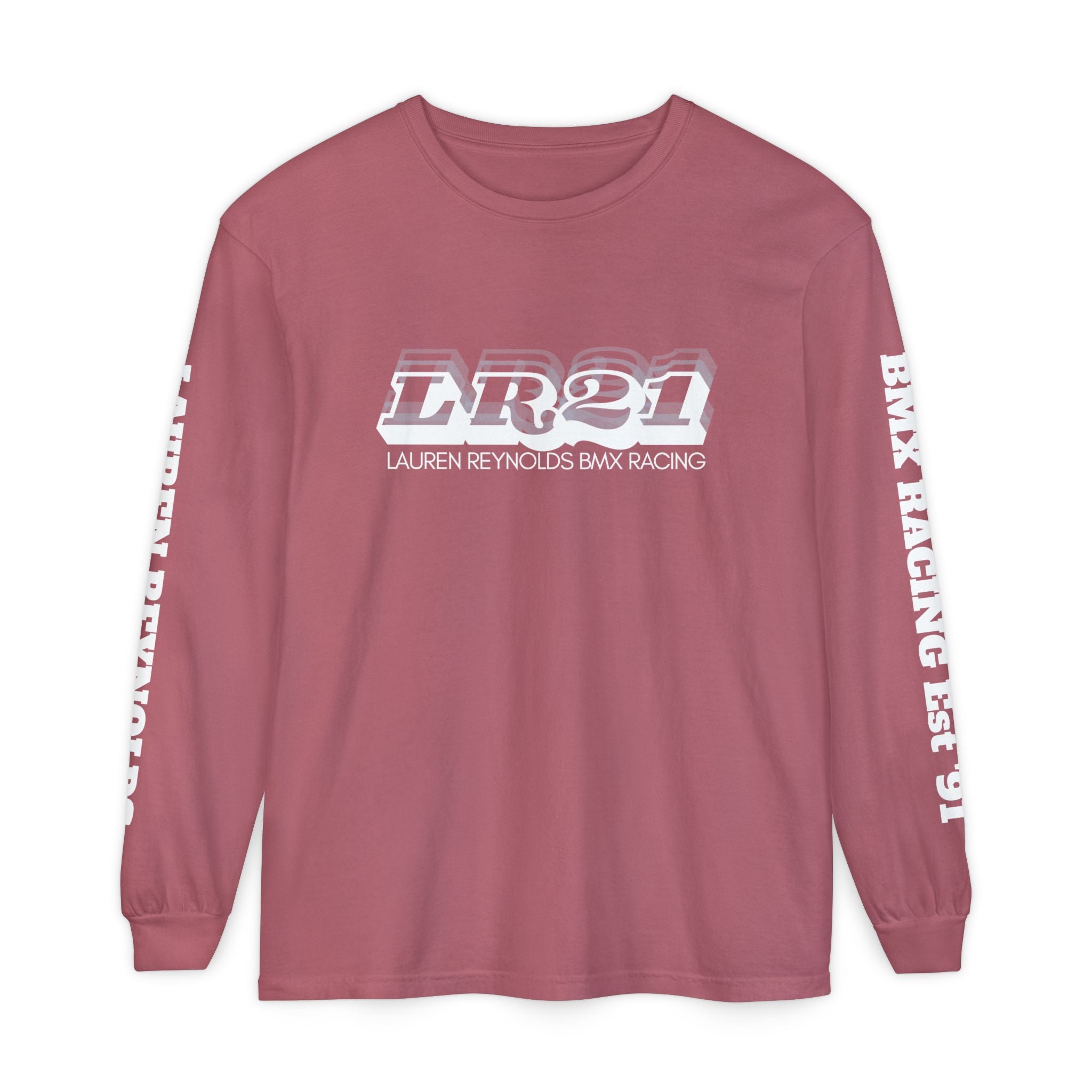 LR21 BMX Racing Long Sleeve Tee - Dark