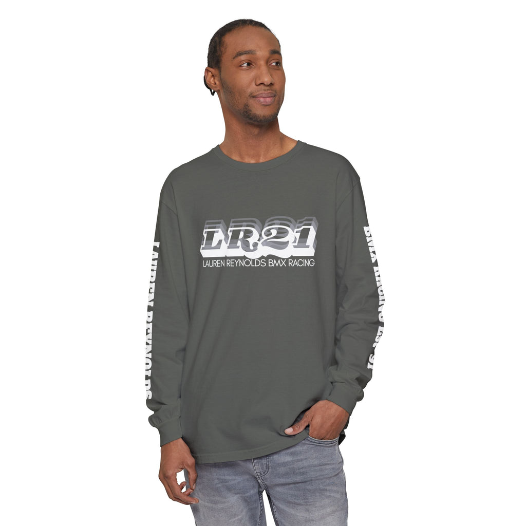 LR21 BMX Racing Long Sleeve Tee - Dark