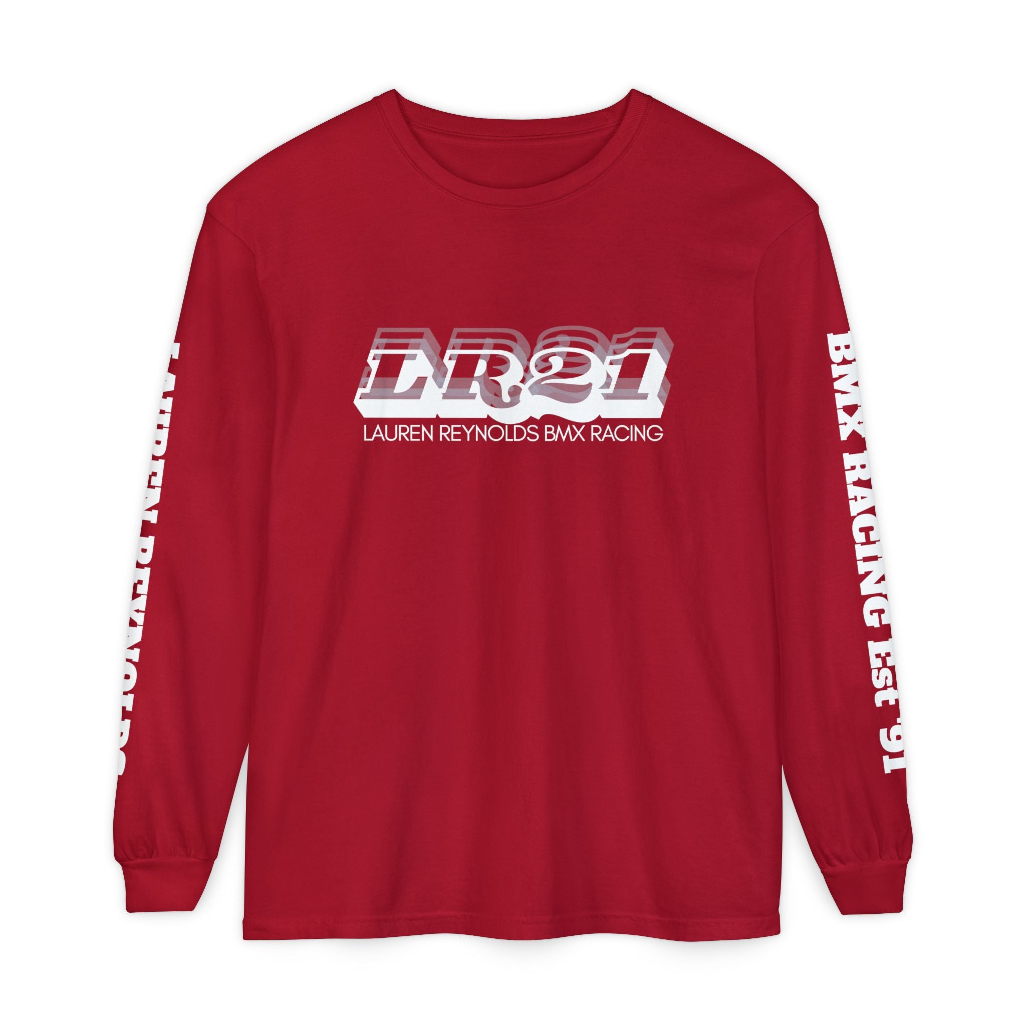 LR21 BMX Racing Long Sleeve Tee - Dark