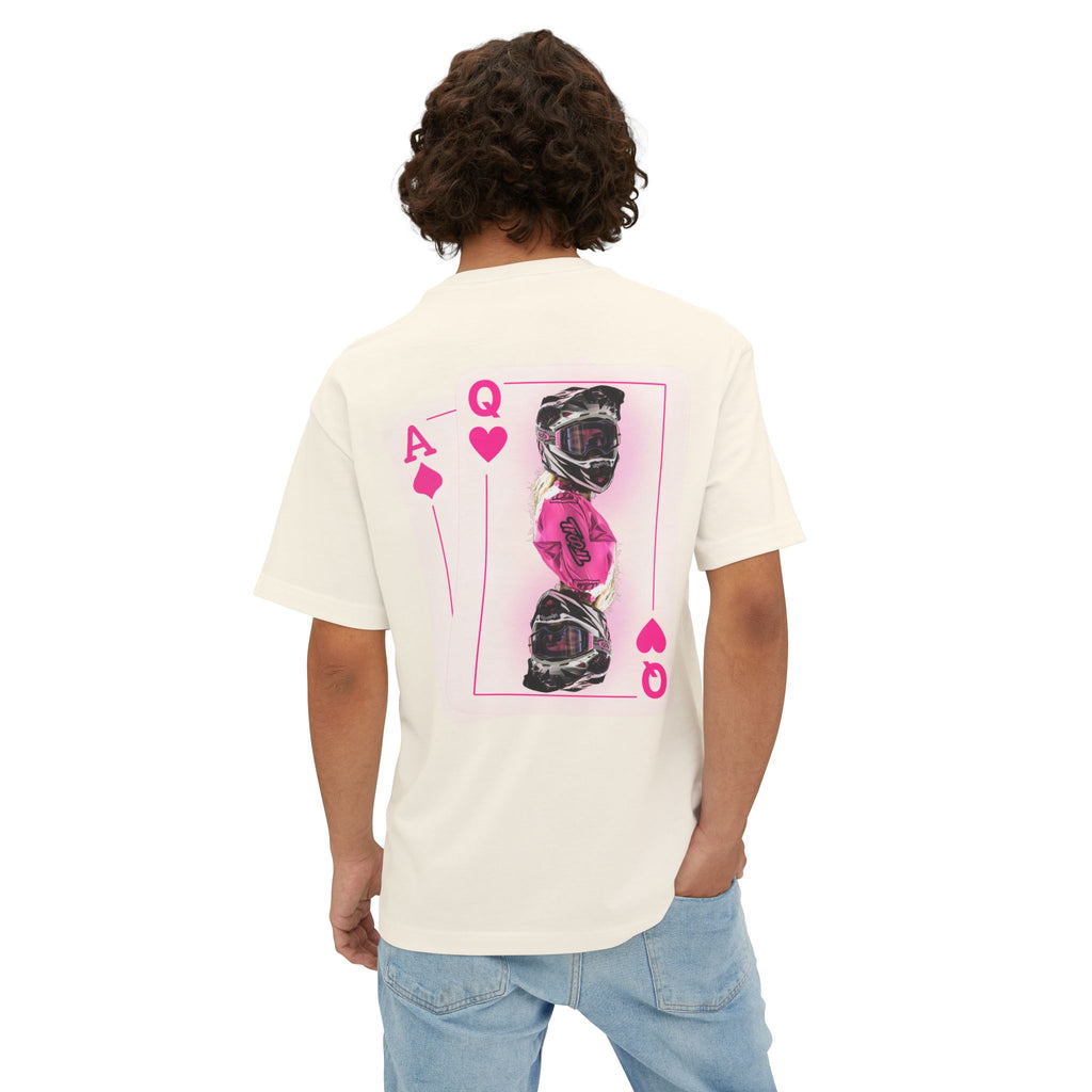 Pink Queen of Hearts Boxy Tee