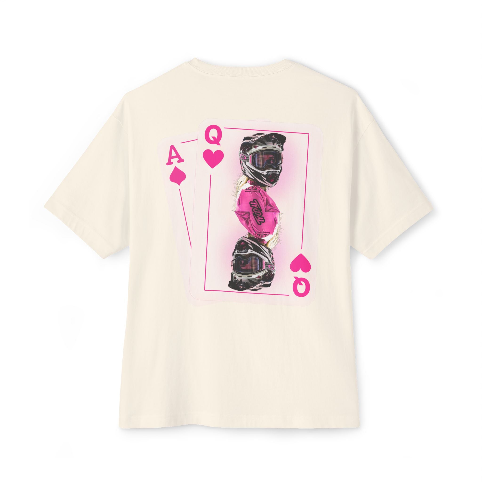 Pink Queen of Hearts Boxy Tee