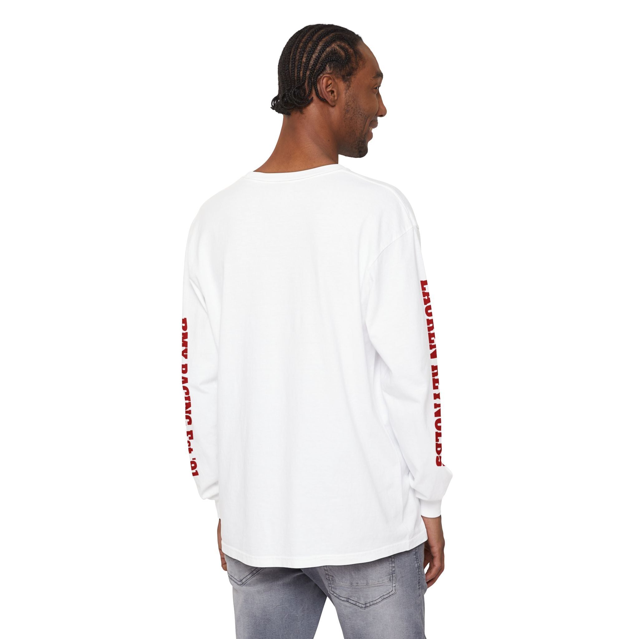 LR21 BMX Racing Long Sleeve Tee Red