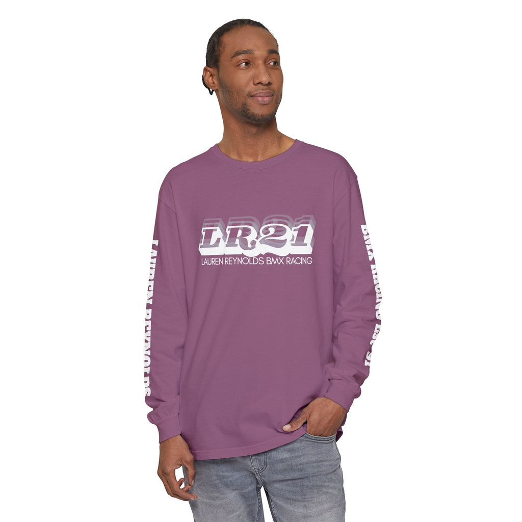 LR21 BMX Racing Long Sleeve Tee - Dark