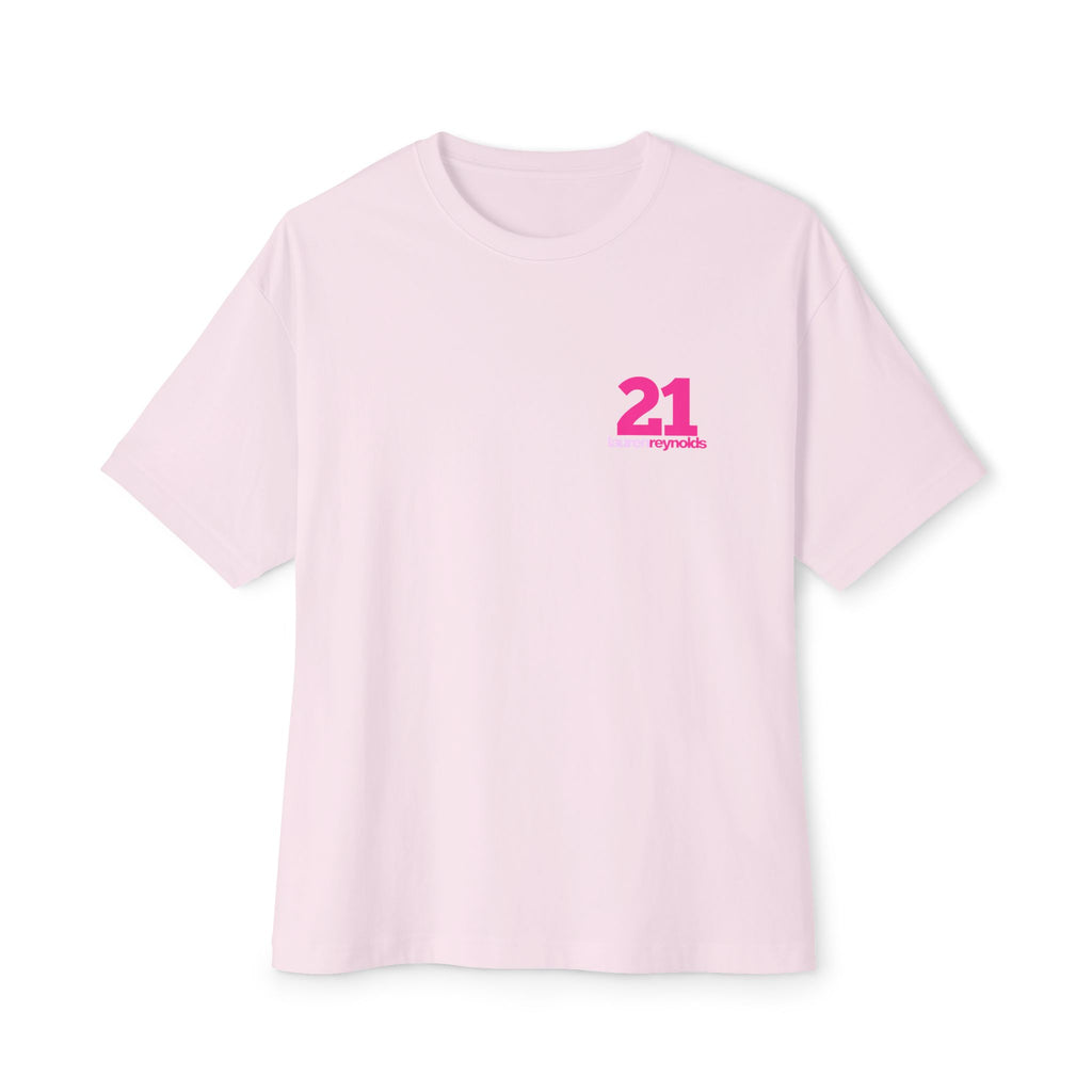 Pink Queen of Hearts Boxy Tee