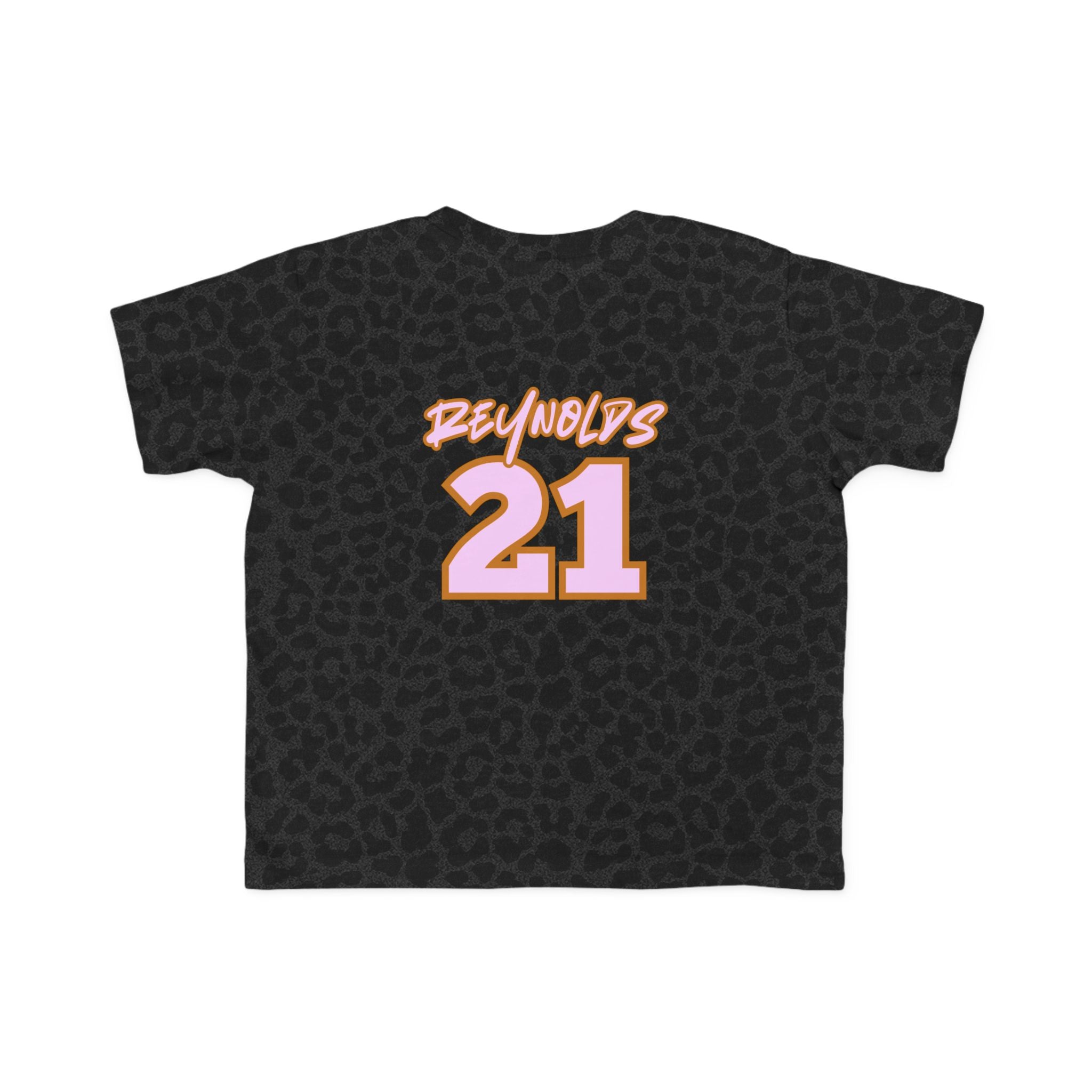 Toddler Tee — 'Reynolds 21' Pink Retro