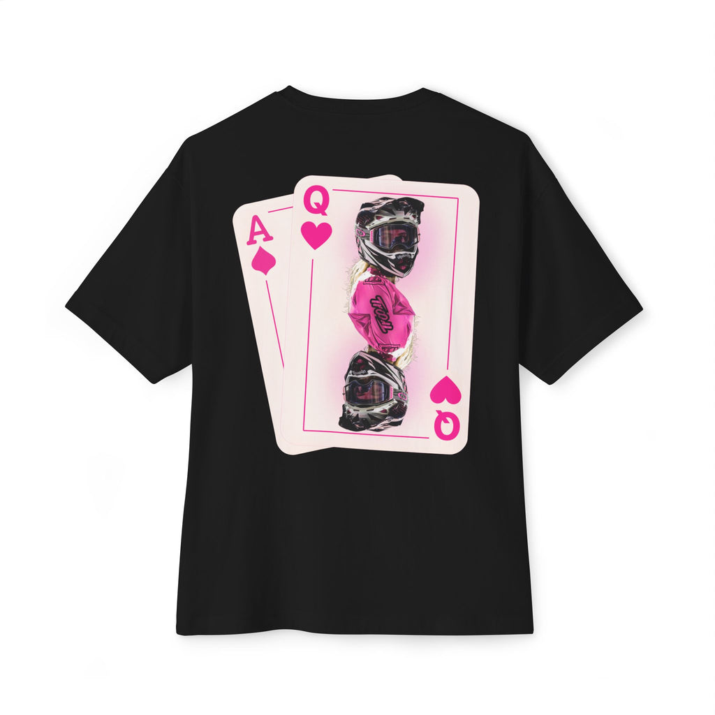 Pink Queen of Hearts Boxy Tee