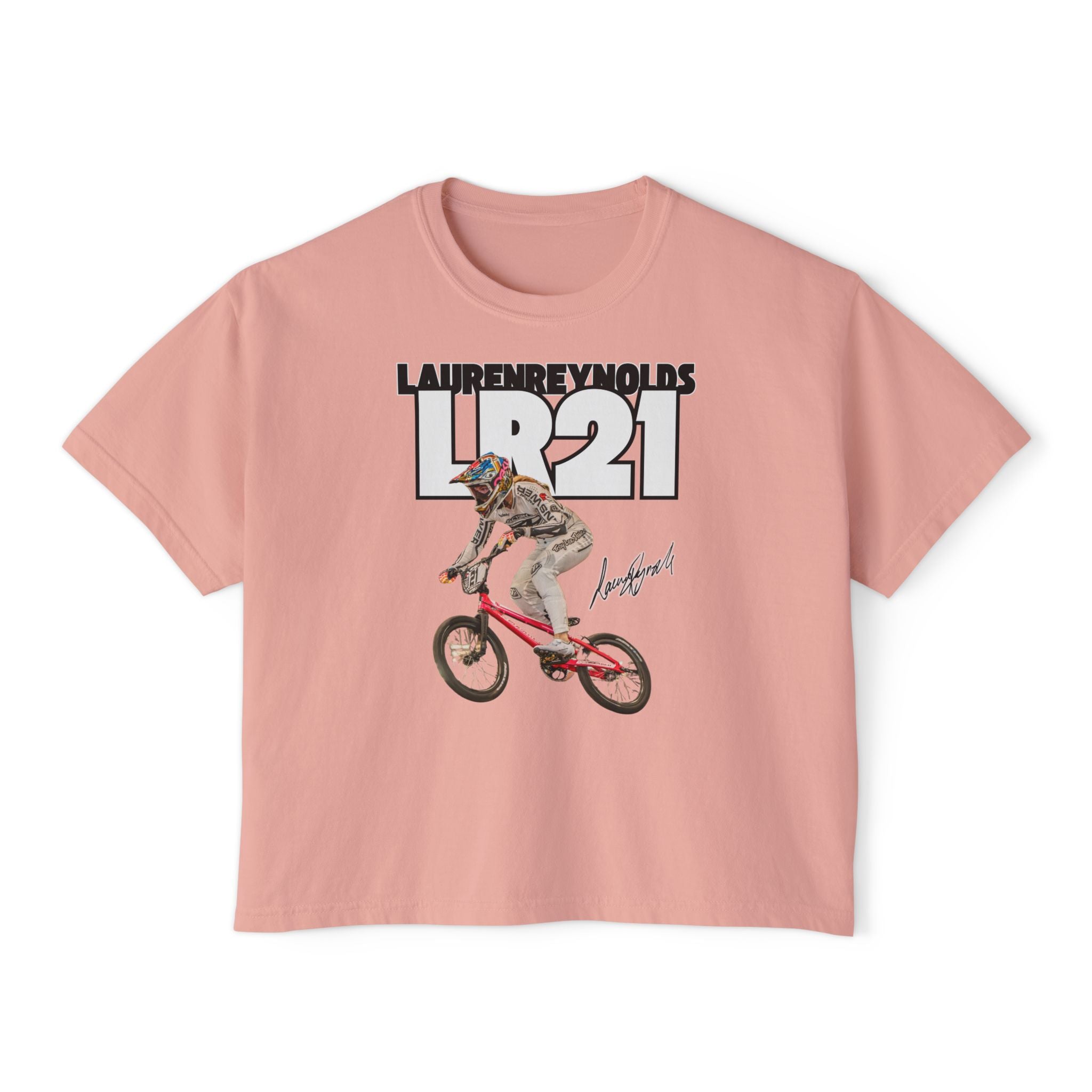Womens Boxy LR21 Tee