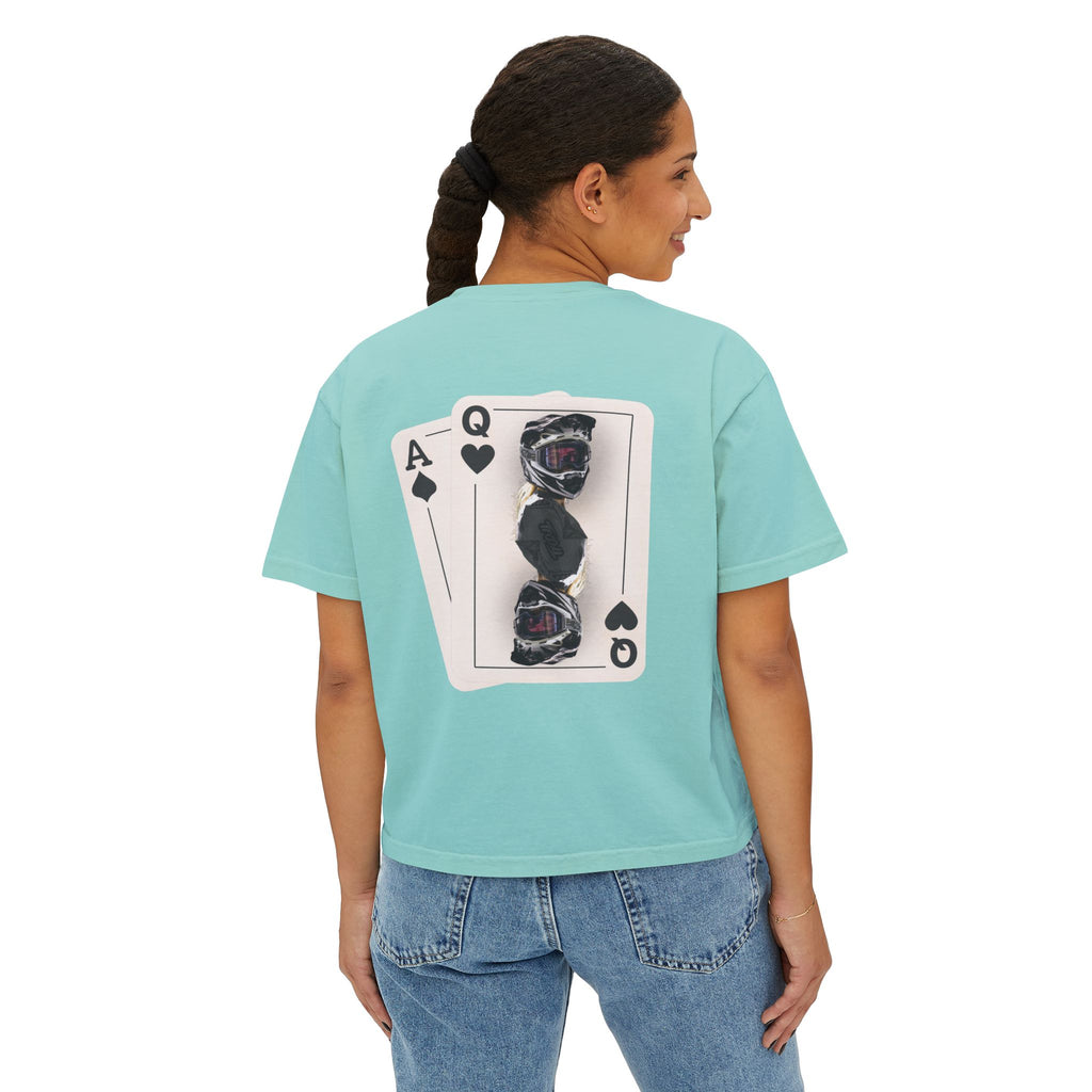 Queen of Hearts Boxy Tee