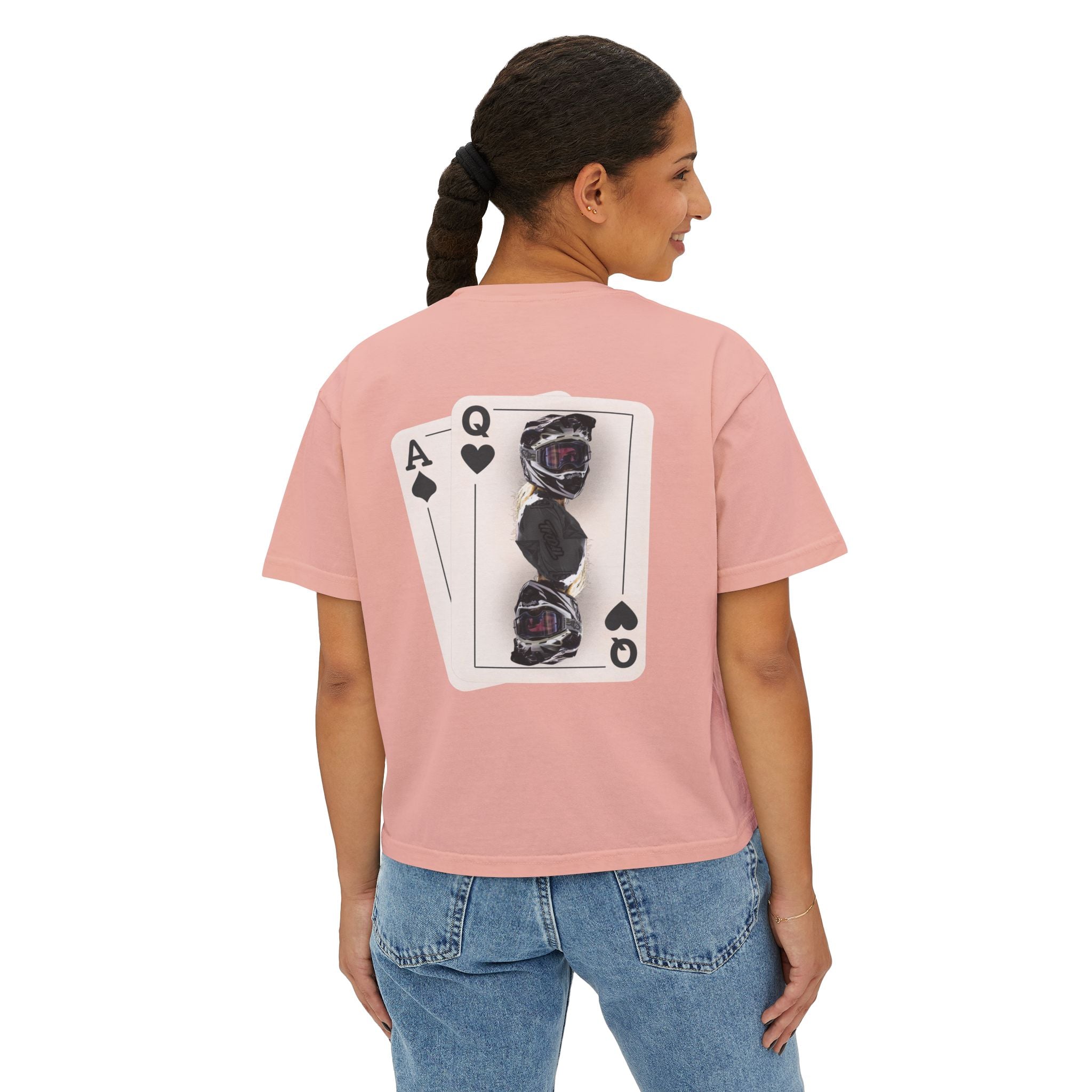 Queen of Hearts Boxy Tee