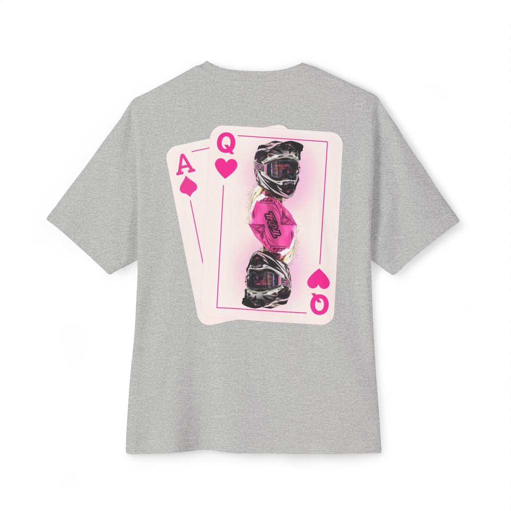 Pink Queen of Hearts Boxy Tee