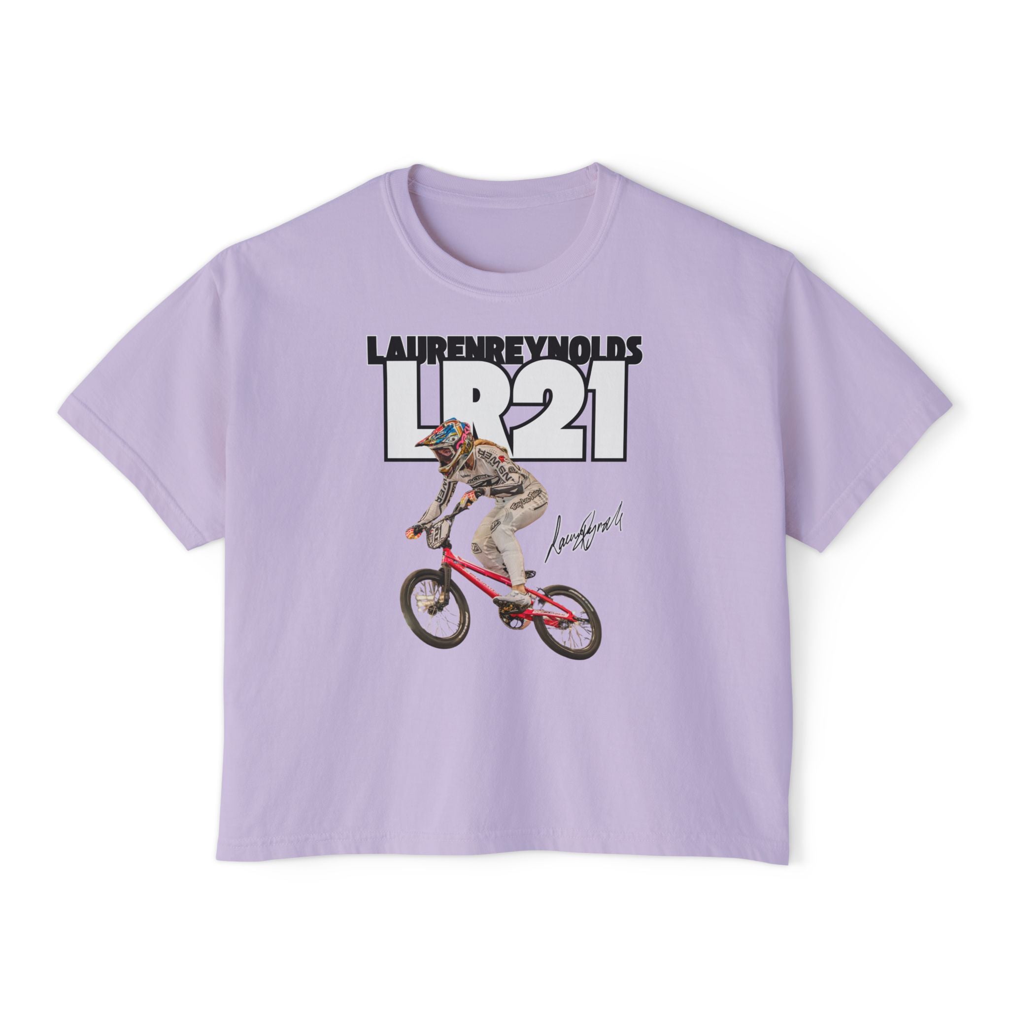Womens Boxy LR21 Tee