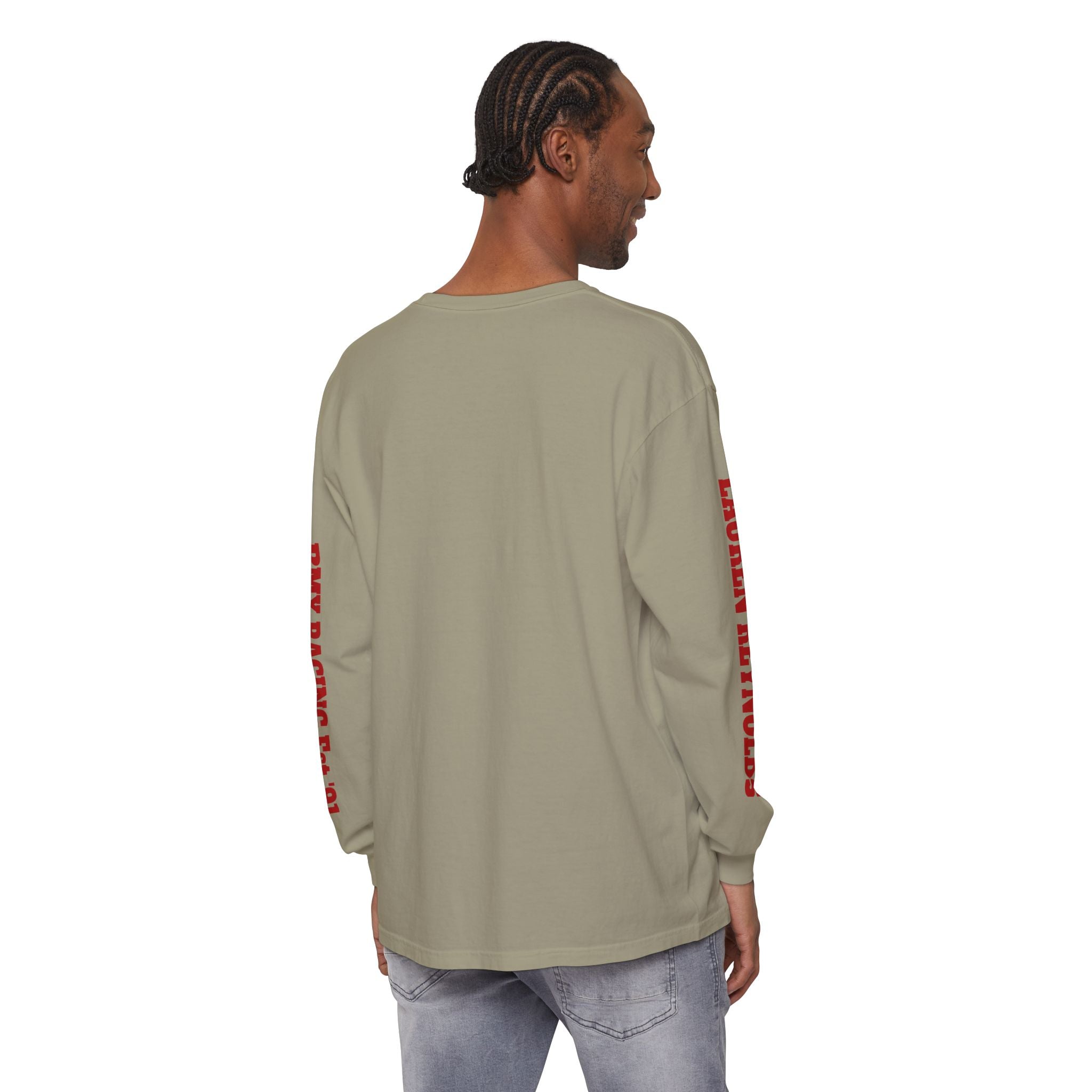 LR21 BMX Racing Long Sleeve Tee Red