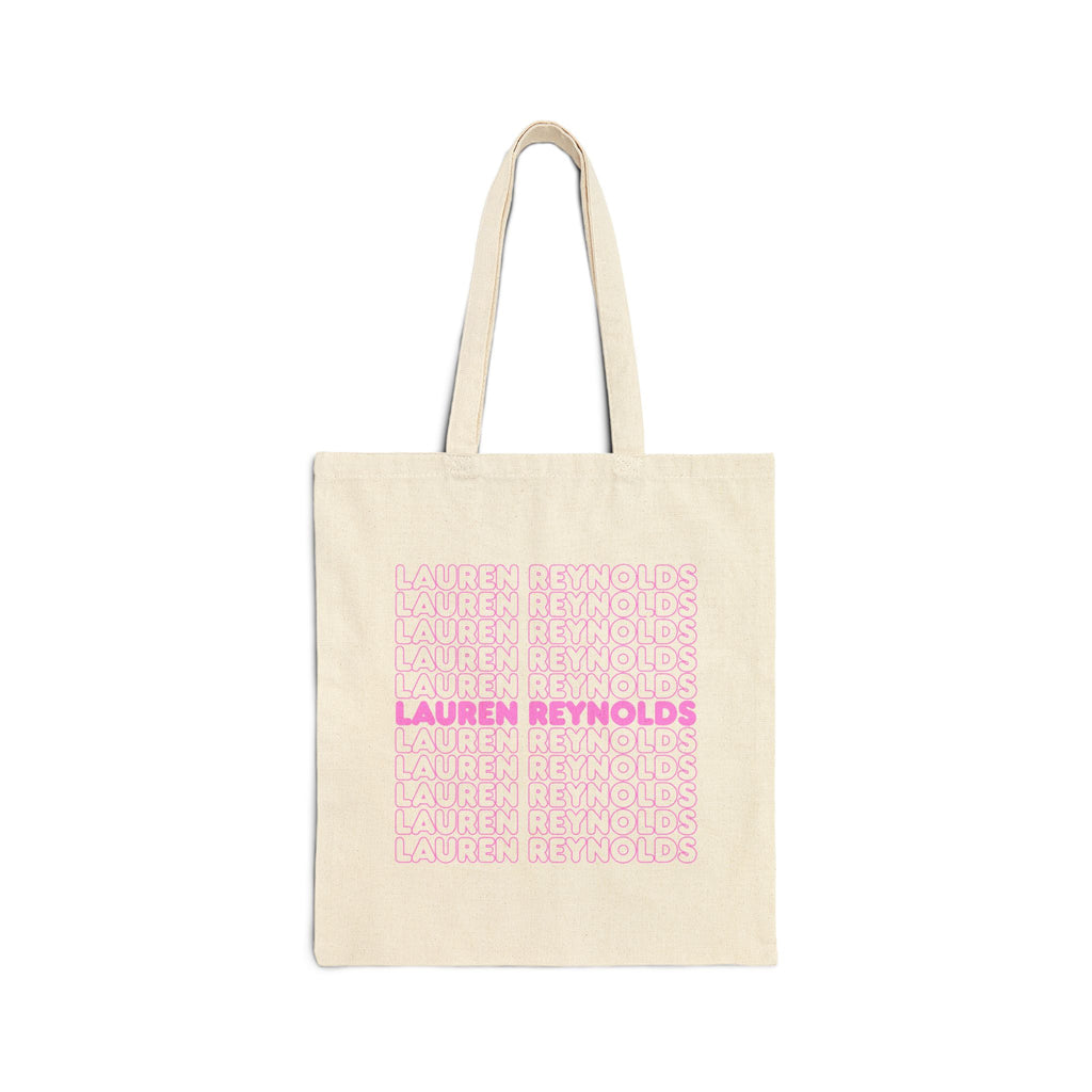 21 Canvas Tote Pink