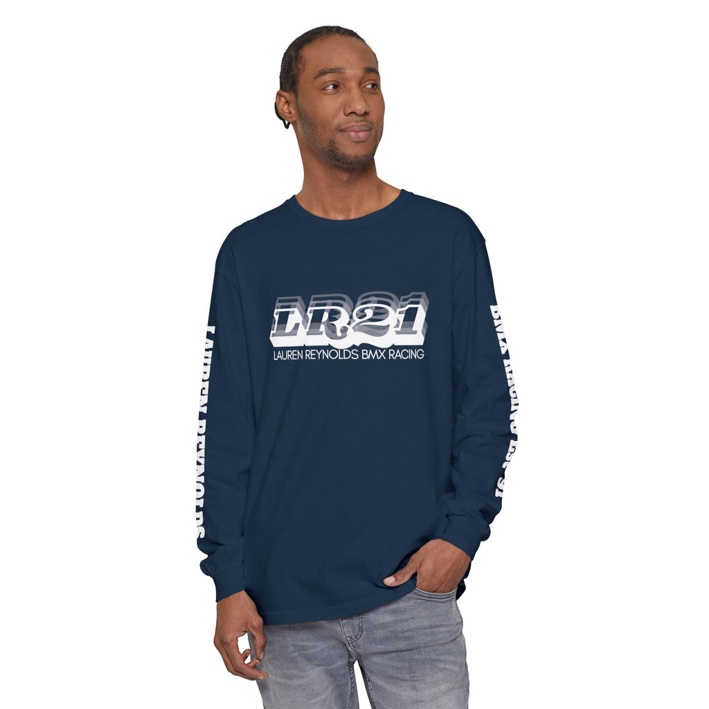 LR21 BMX Racing Long Sleeve Tee - Dark