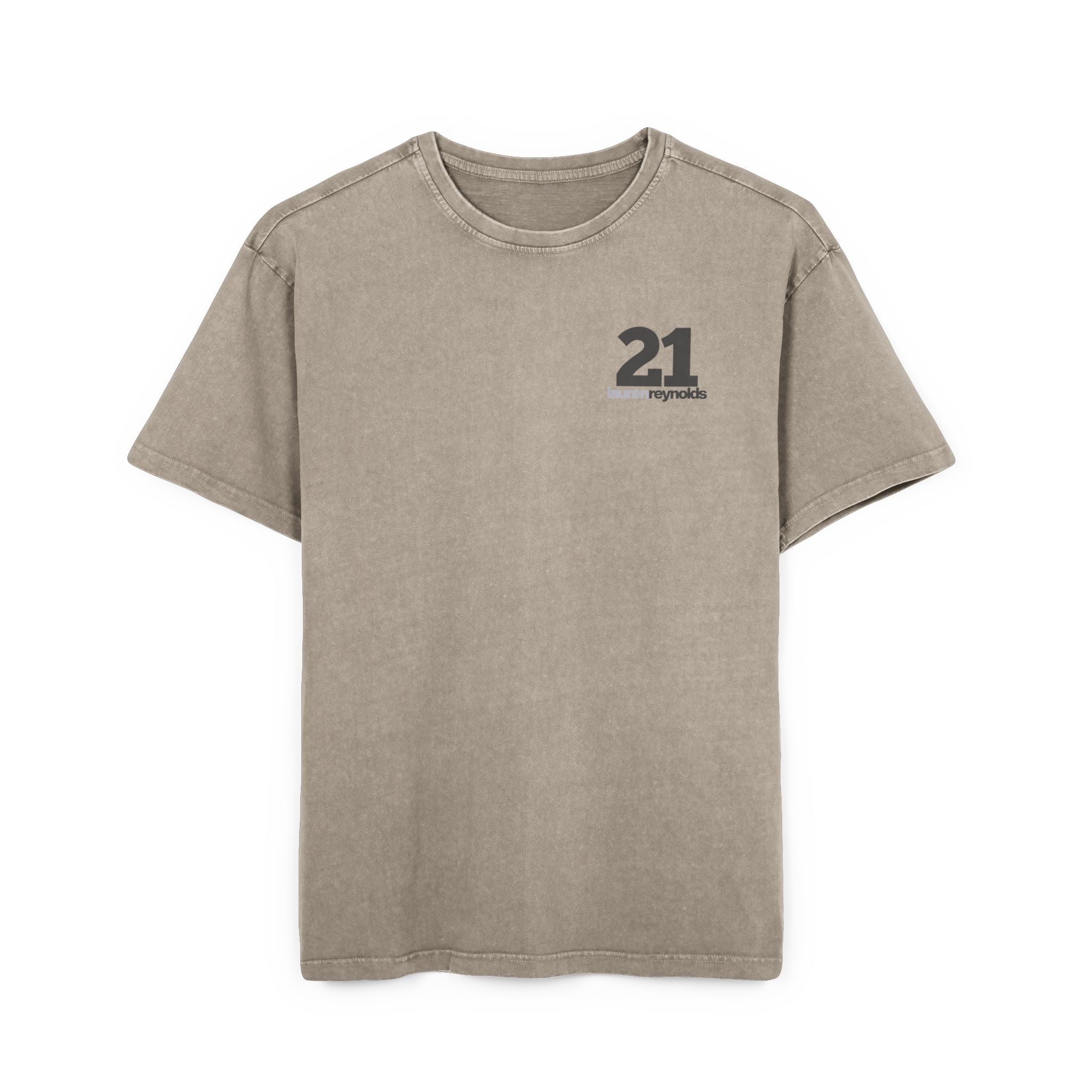 Queen of Hearts Black Jack Tee - Acid Wash