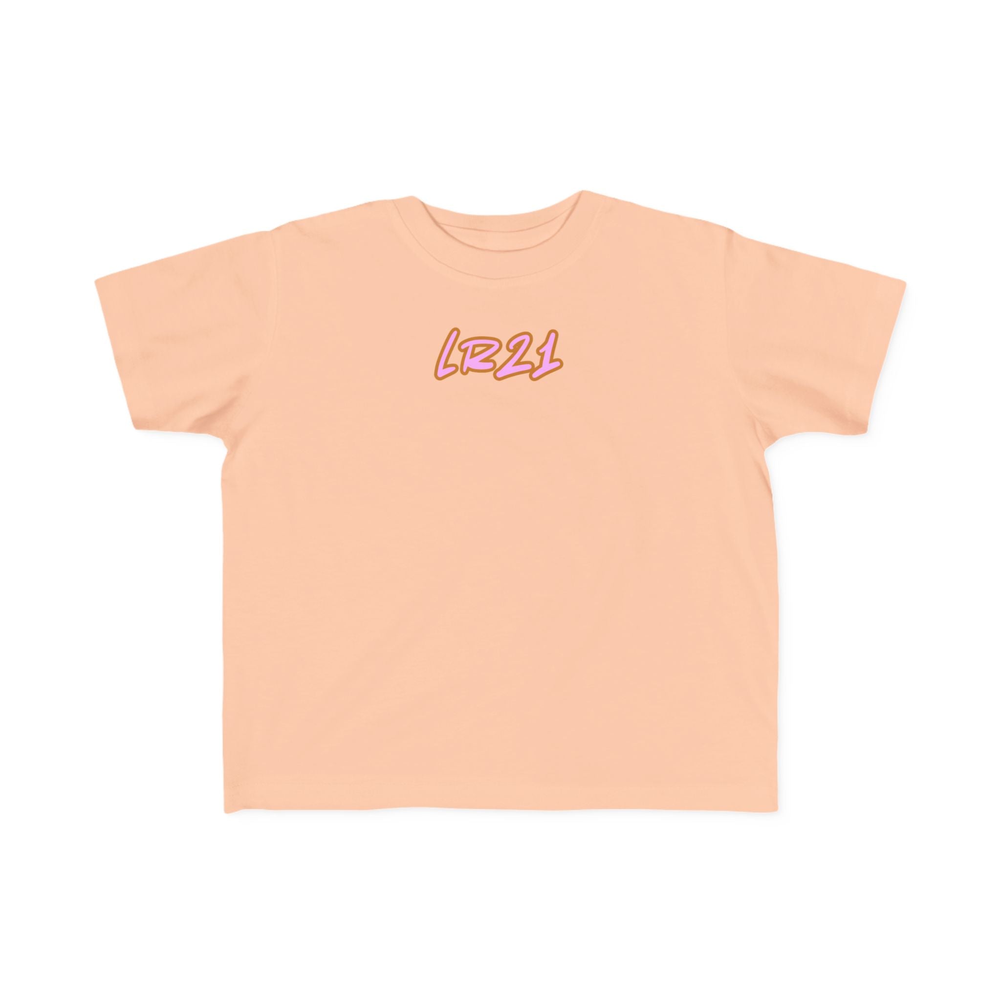Toddler Tee — 'Reynolds 21' Pink Retro