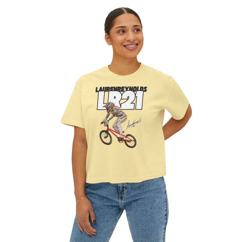Womens Boxy LR21 Tee