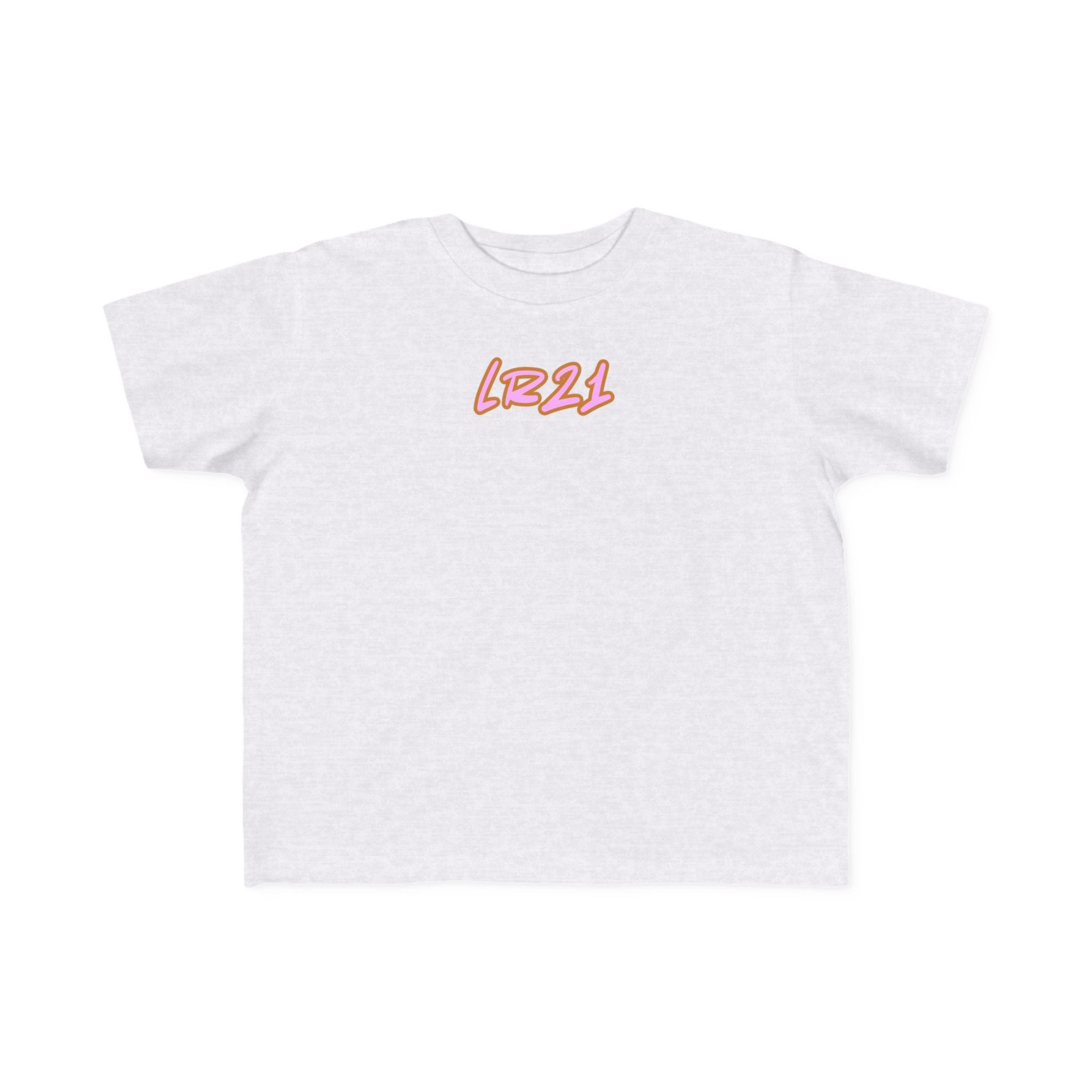 Toddler Tee — 'Reynolds 21' Pink Retro